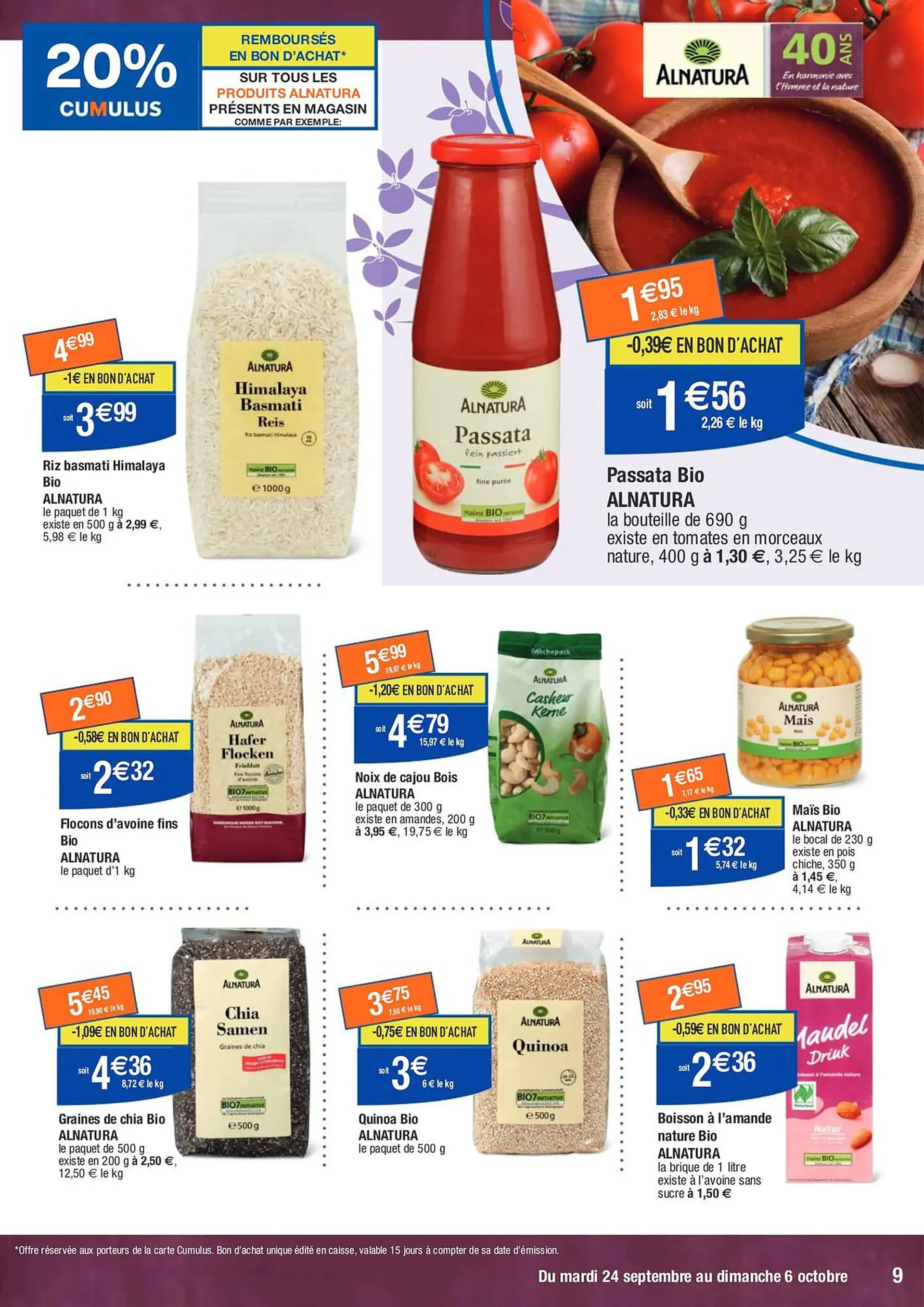 Catalogue Migros du 24 septembre au 6 octobre 2024 - Catalogue page 9