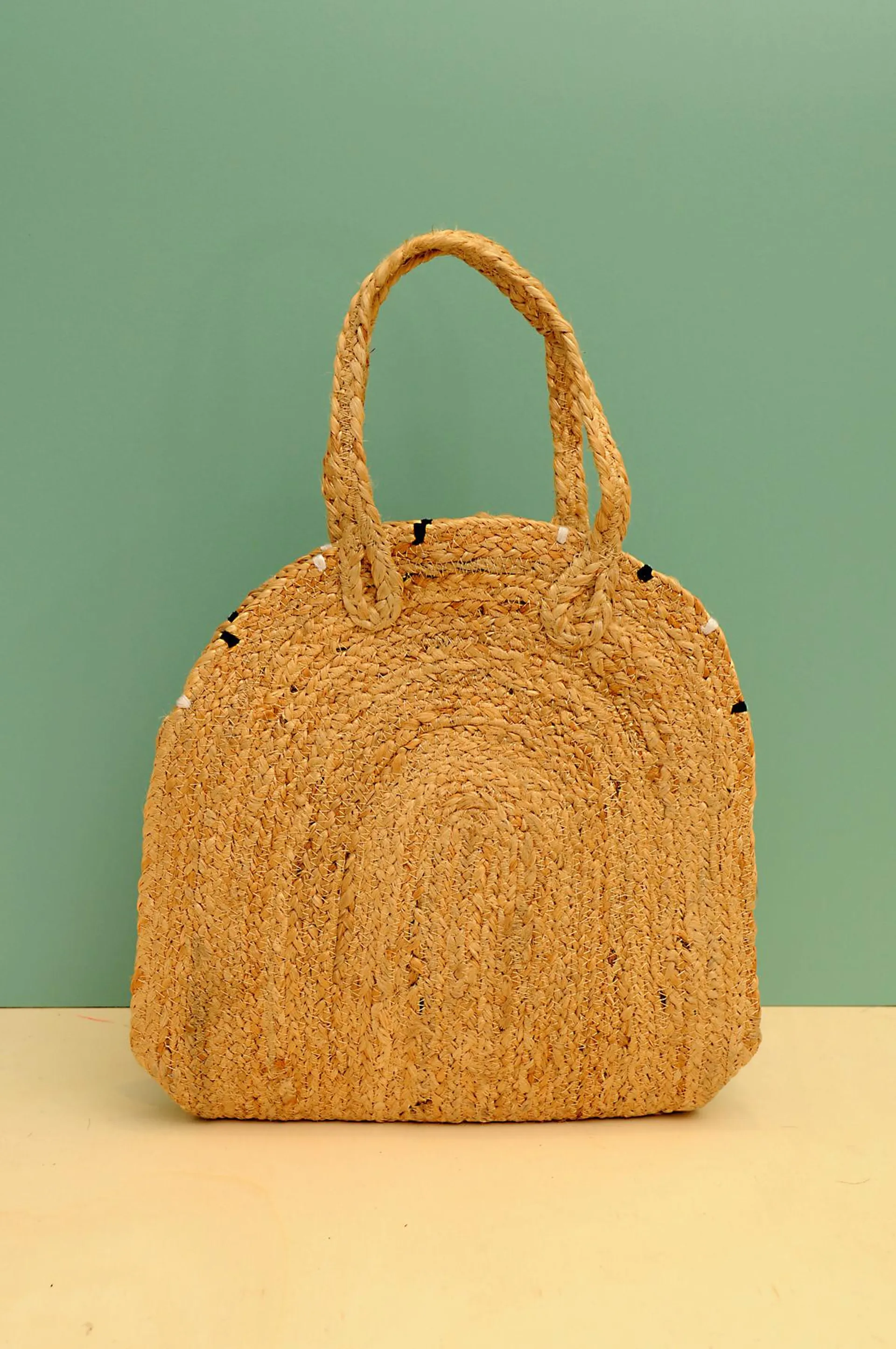 Sac Jute Brodé CLARA