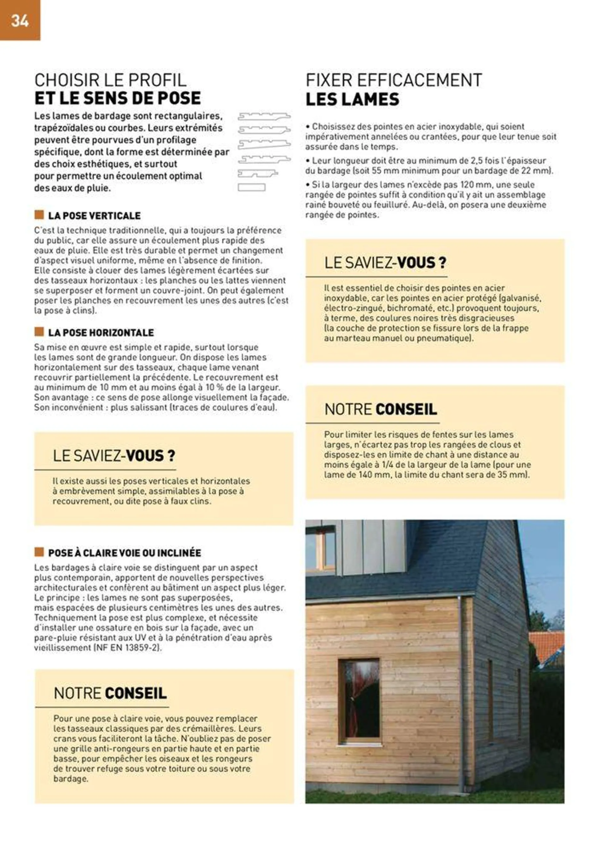 GUIDE SPÉCIAL 2024 BOIS • CONSTRUCTION & RÉNOVATION du 25 avril au 31 décembre 2024 - Catalogue page 107