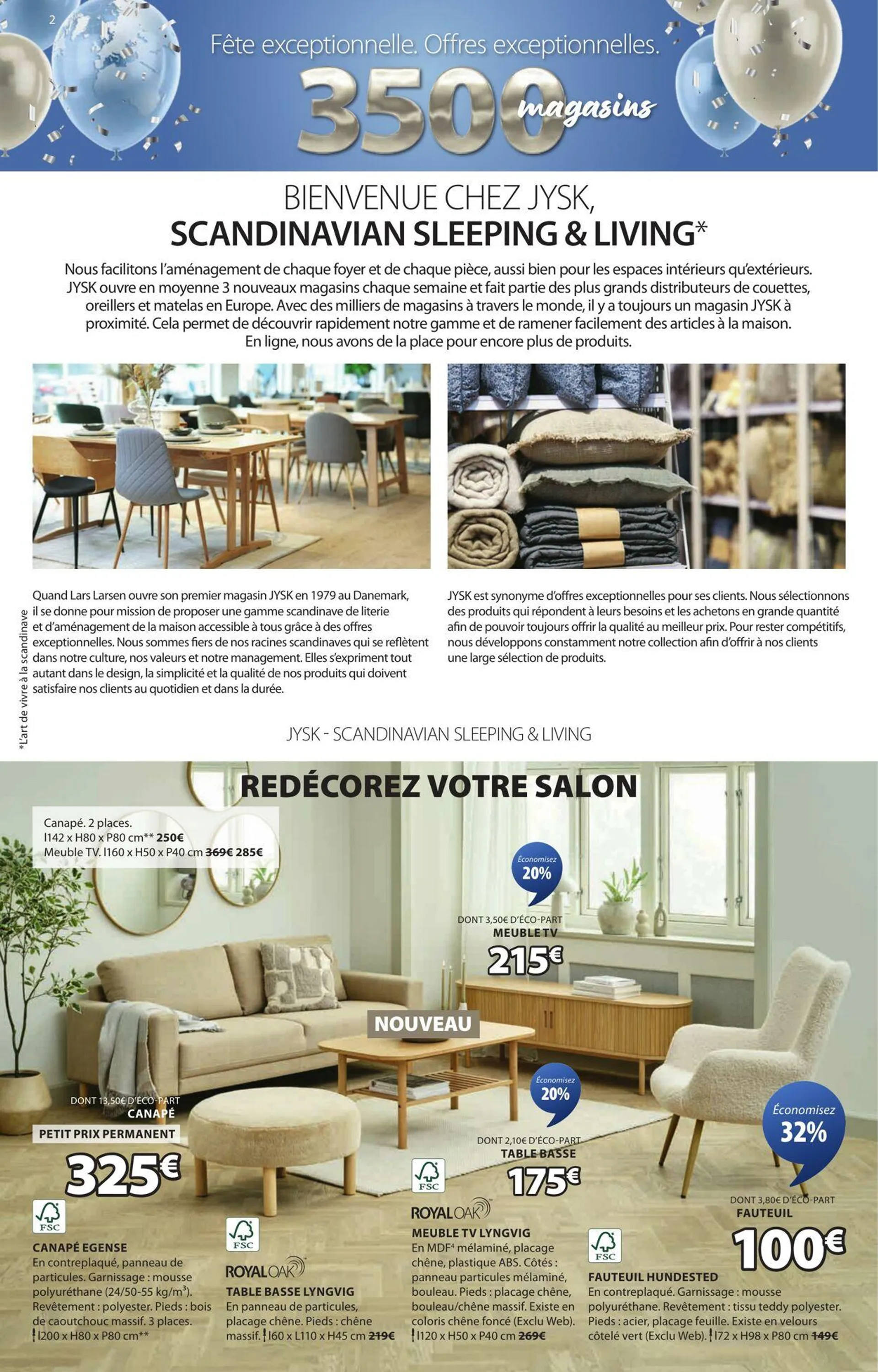 JYSK du 2 octobre au 10 novembre 2024 - Catalogue page 3