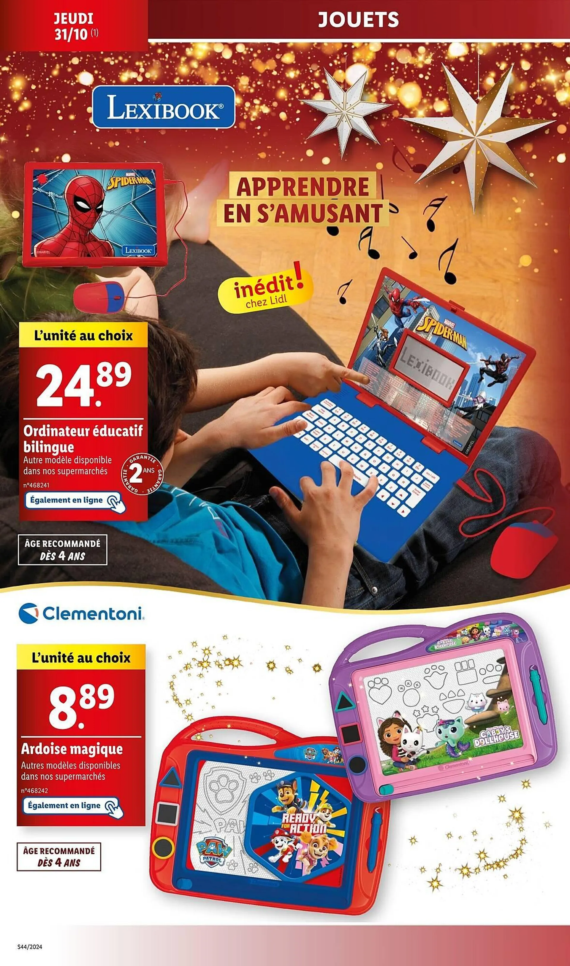 Catalogue Lidl du 28 octobre au 31 octobre 2024 - Catalogue page 40