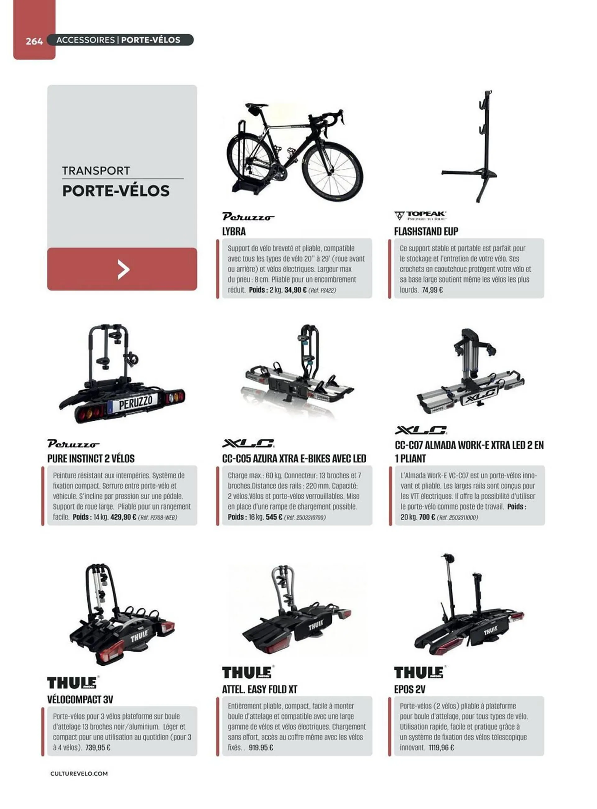 Catalogue Culture Vélo du 14 février au 31 décembre 2024 - Catalogue page 264