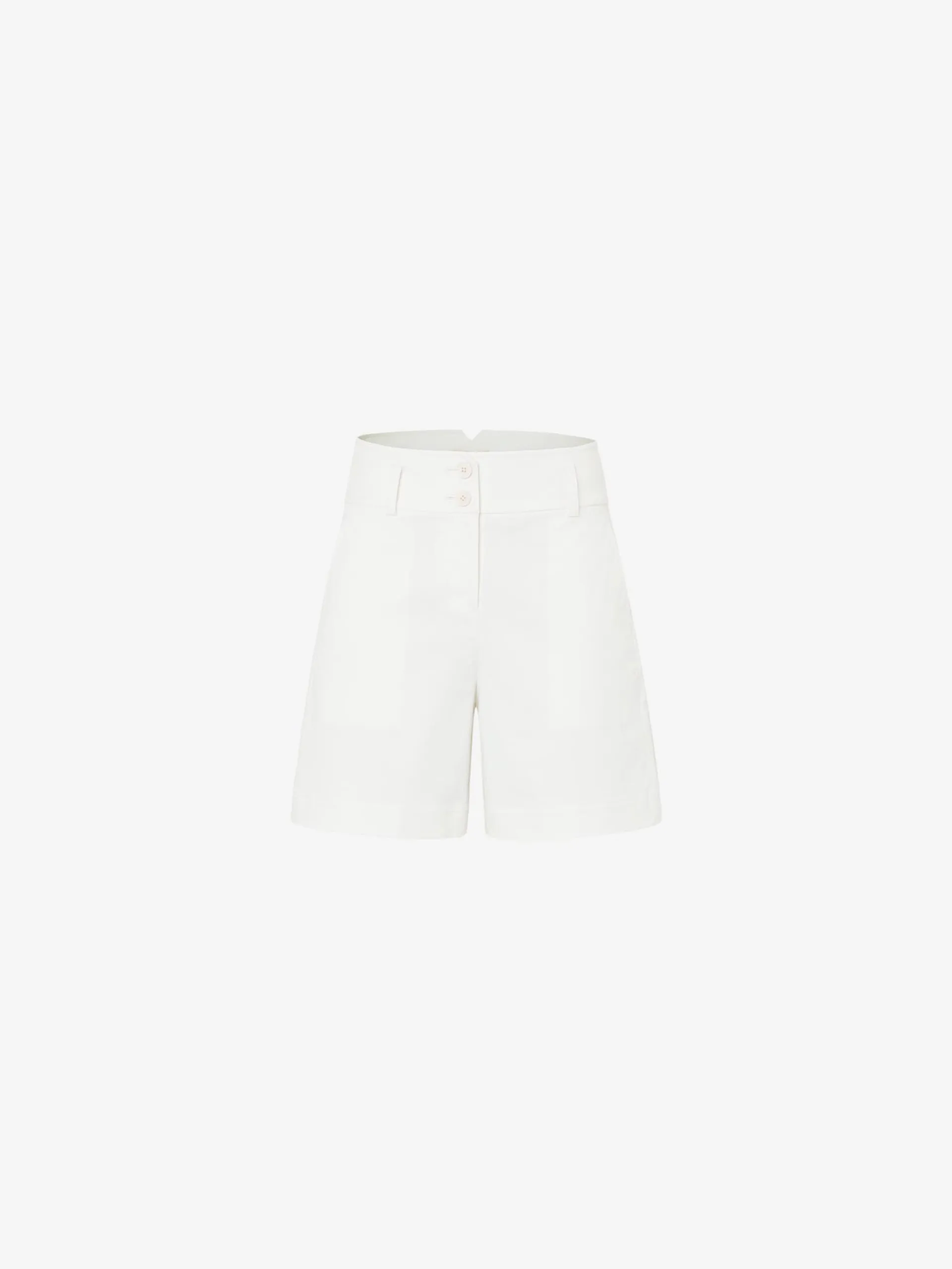 ENZO SHORTS IN WHITE COTTON