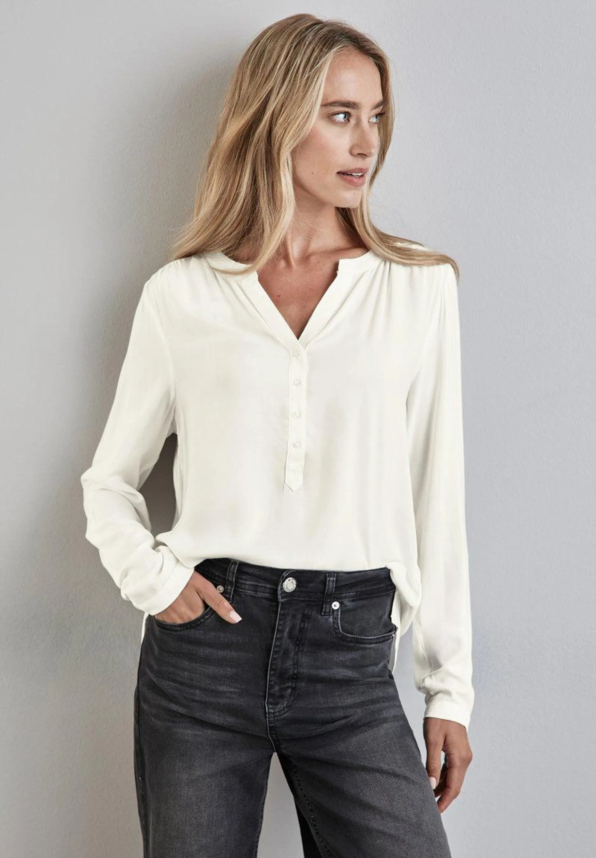 BASIC - Blouse - weiß