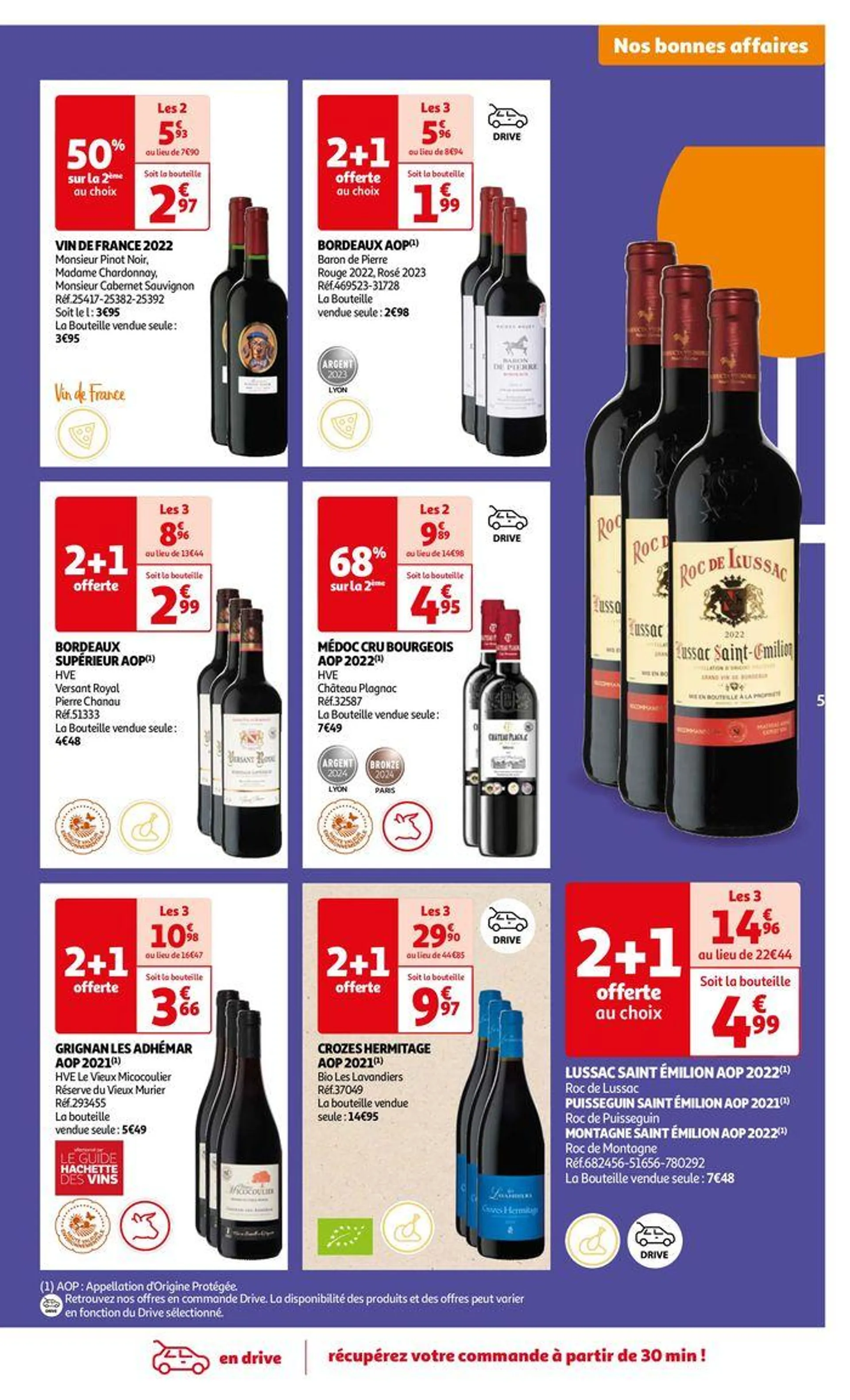 Foire au vins : Un grand choix de cuvées du 24 septembre au 7 octobre 2024 - Catalogue page 5