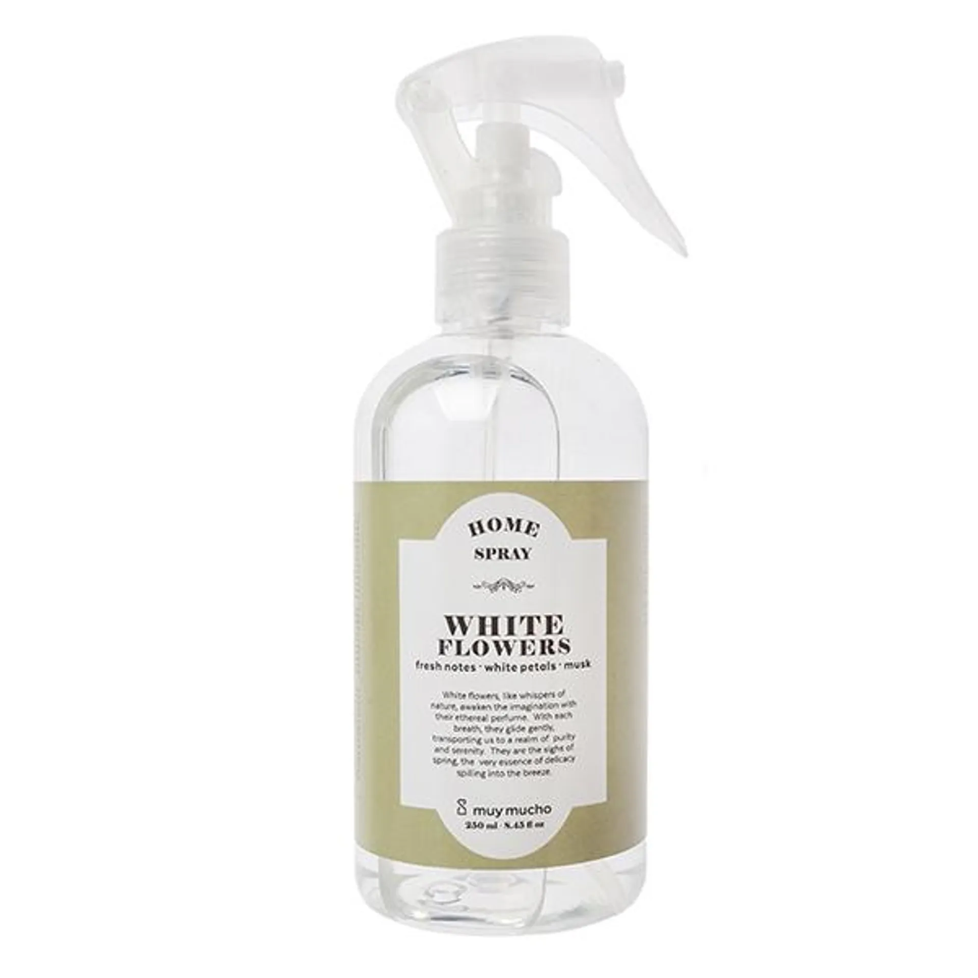 Spray hogar white flowers