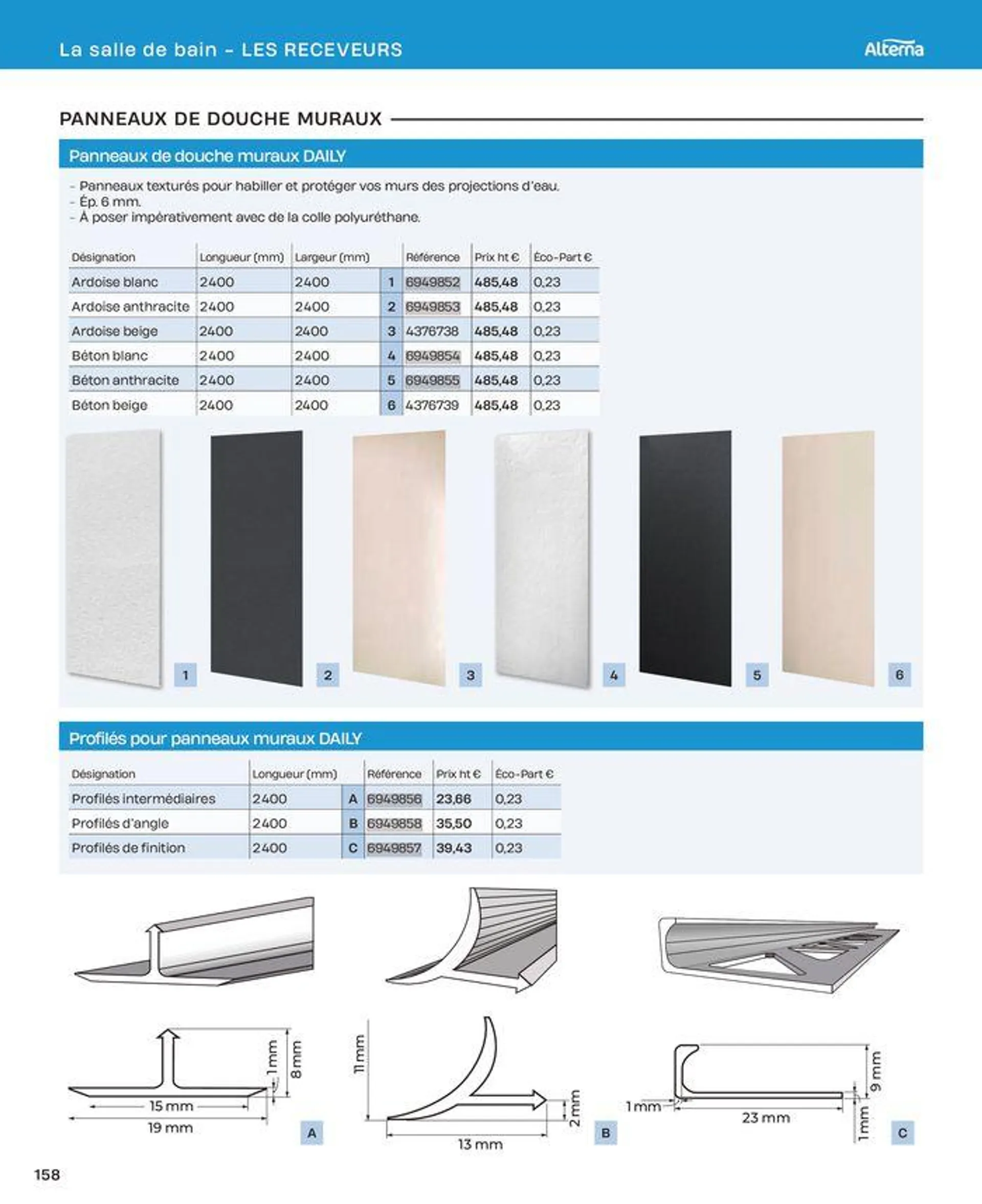 La salle de bain en toute sérénité du 2 juillet au 31 décembre 2024 - Catalogue page 158