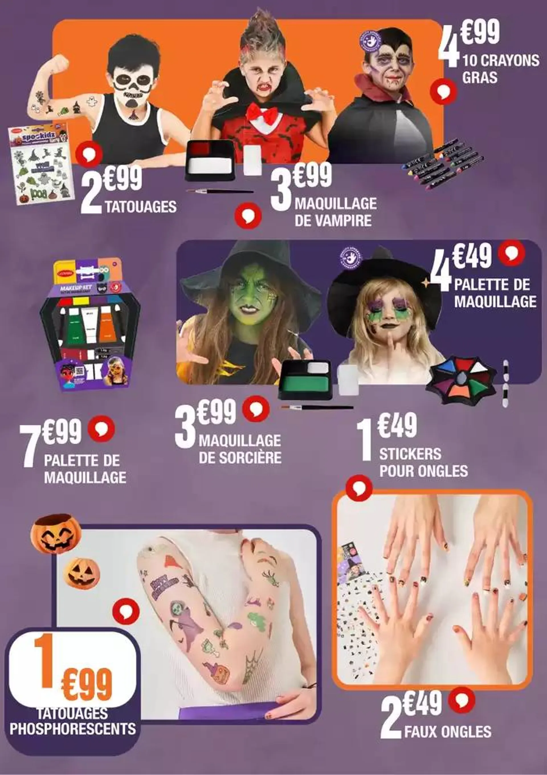 Sortez vos citrouilles et vos balais : la nuit d'Halloween approche ! du 1 octobre au 31 octobre 2024 - Catalogue page 4