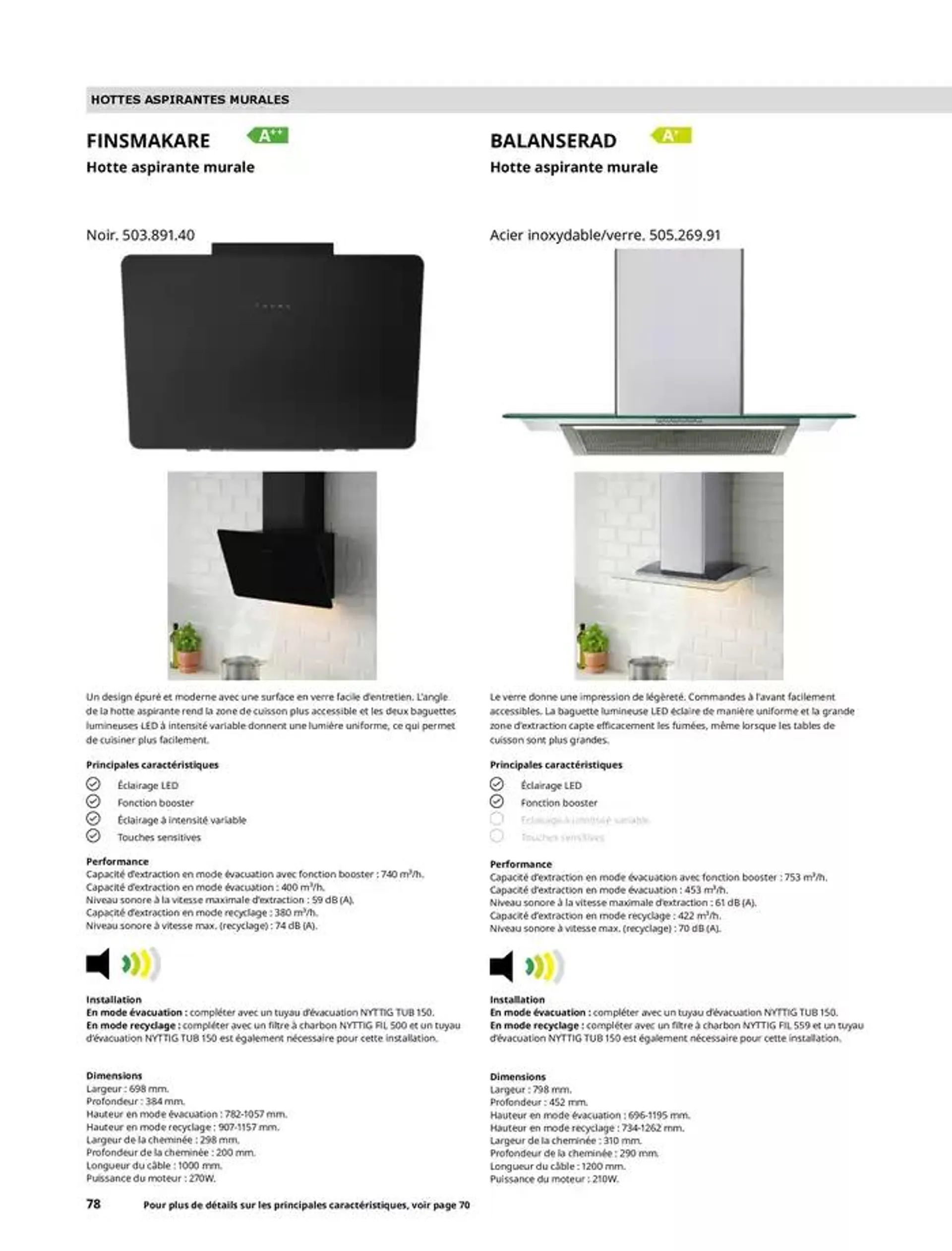 IKEA ÉLECTROMÉNAGER Guide d’achat 2025 du 1 octobre au 31 juillet 2025 - Catalogue page 78