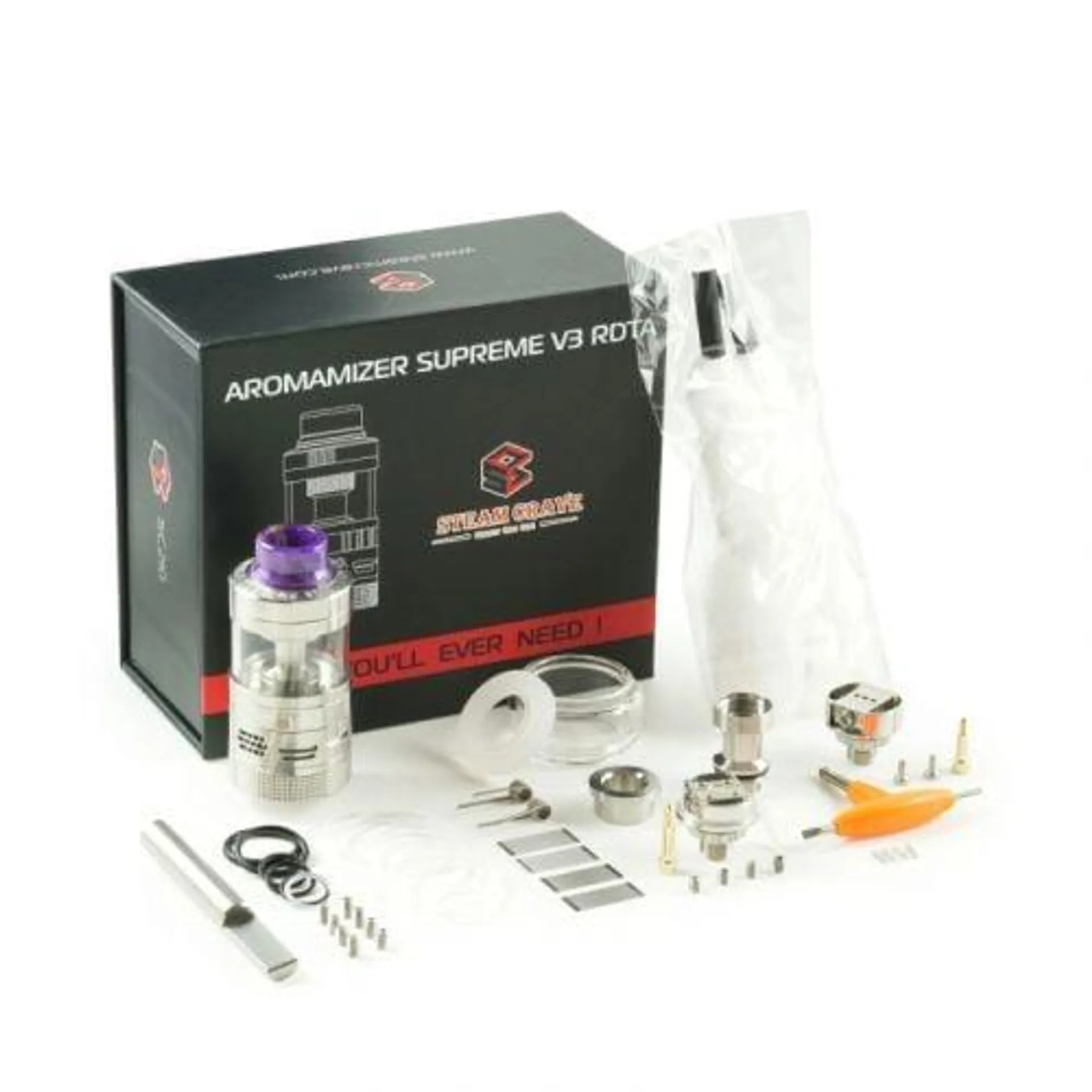 Aromamizer SUPREME V3 RDTA ADVANCED KIT - Steam Crave