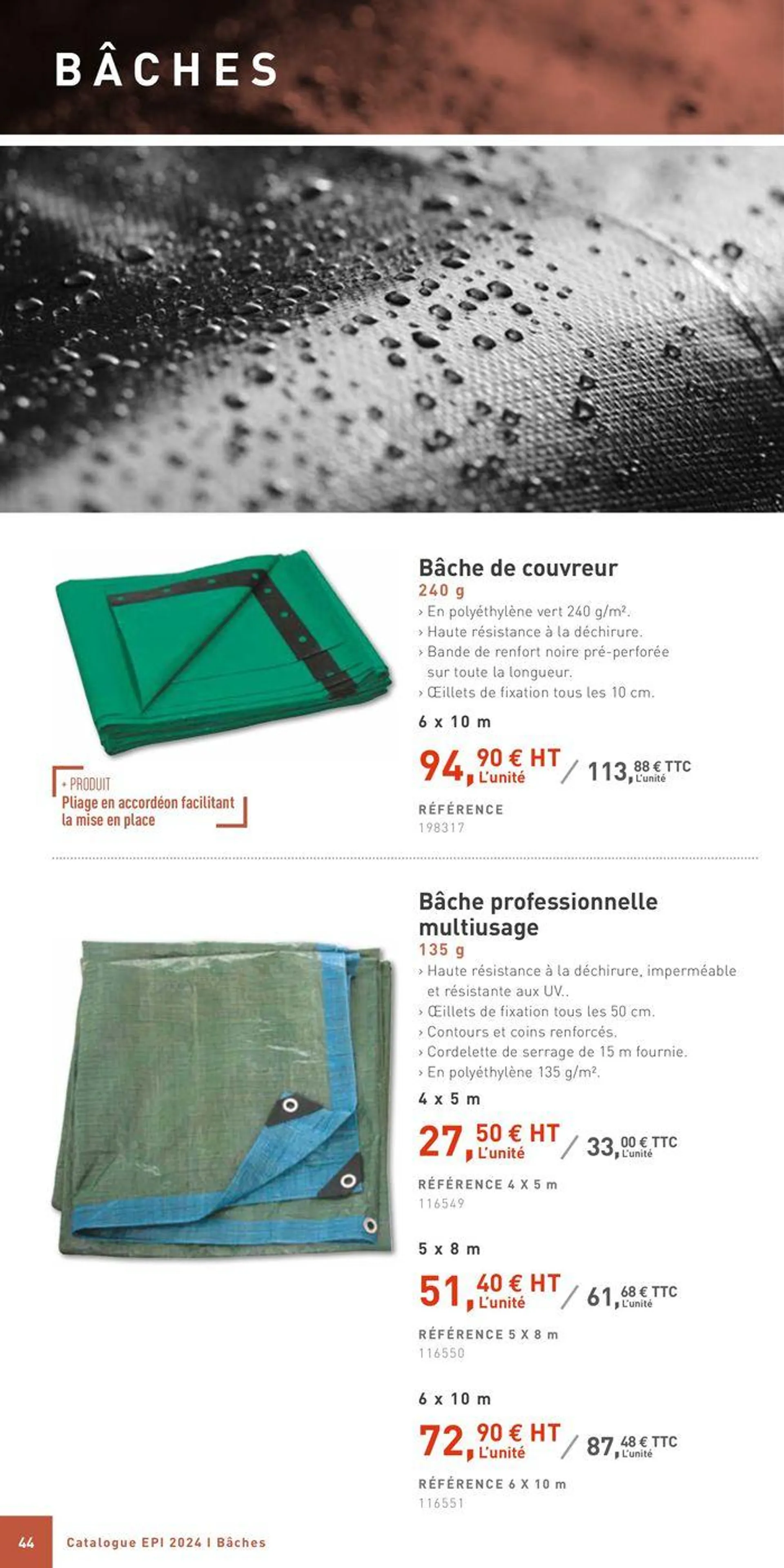 Epi Protection Chantier du 30 mai au 31 décembre 2024 - Catalogue page 46