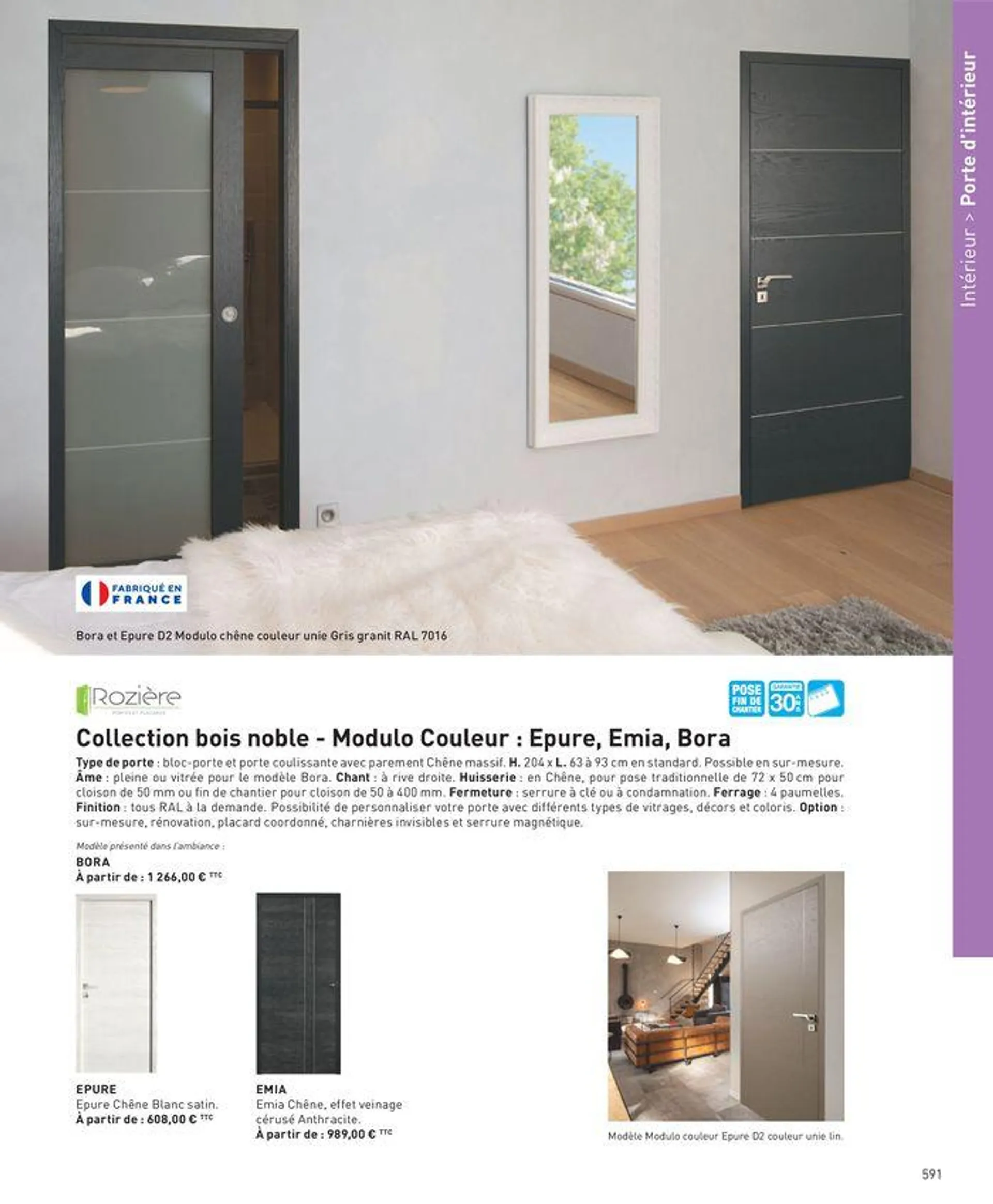 Sélection Intérieur & Extérieur 2024 du 5 avril au 31 décembre 2024 - Catalogue page 591