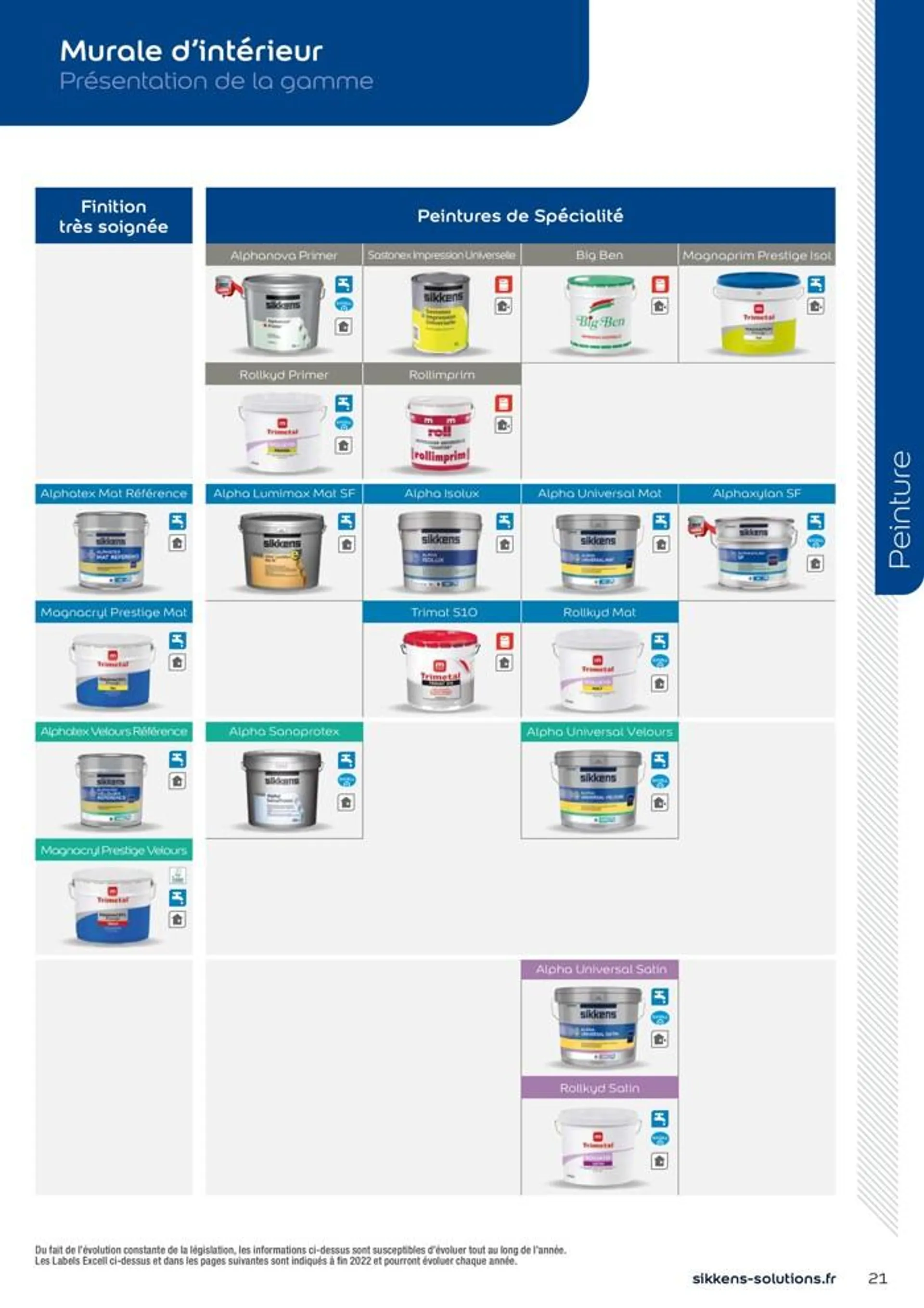  Le catalogue Sikkens Solutions 2023 - 21