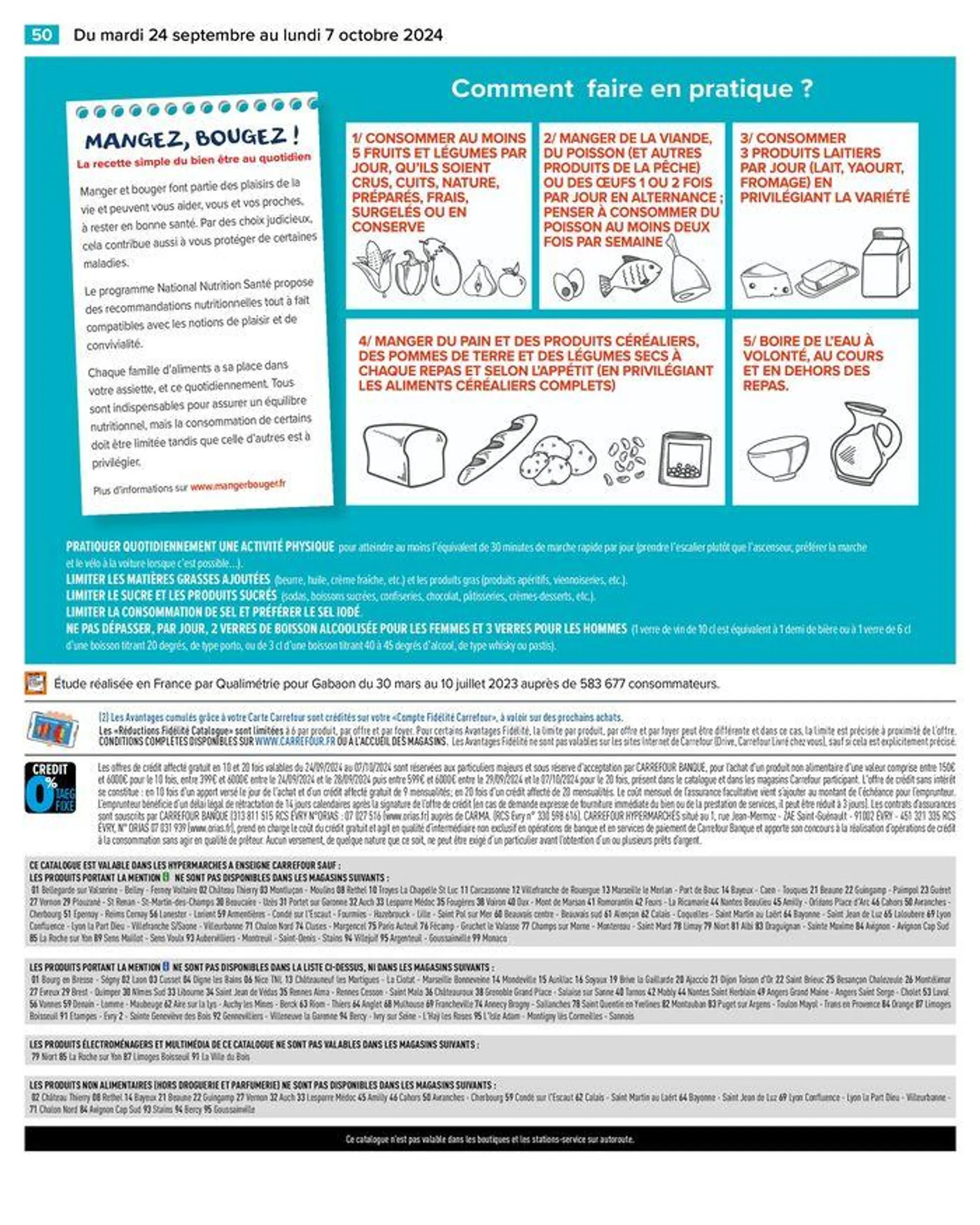 LE MOIS DES MOIS  du 24 septembre au 7 octobre 2024 - Catalogue page 52