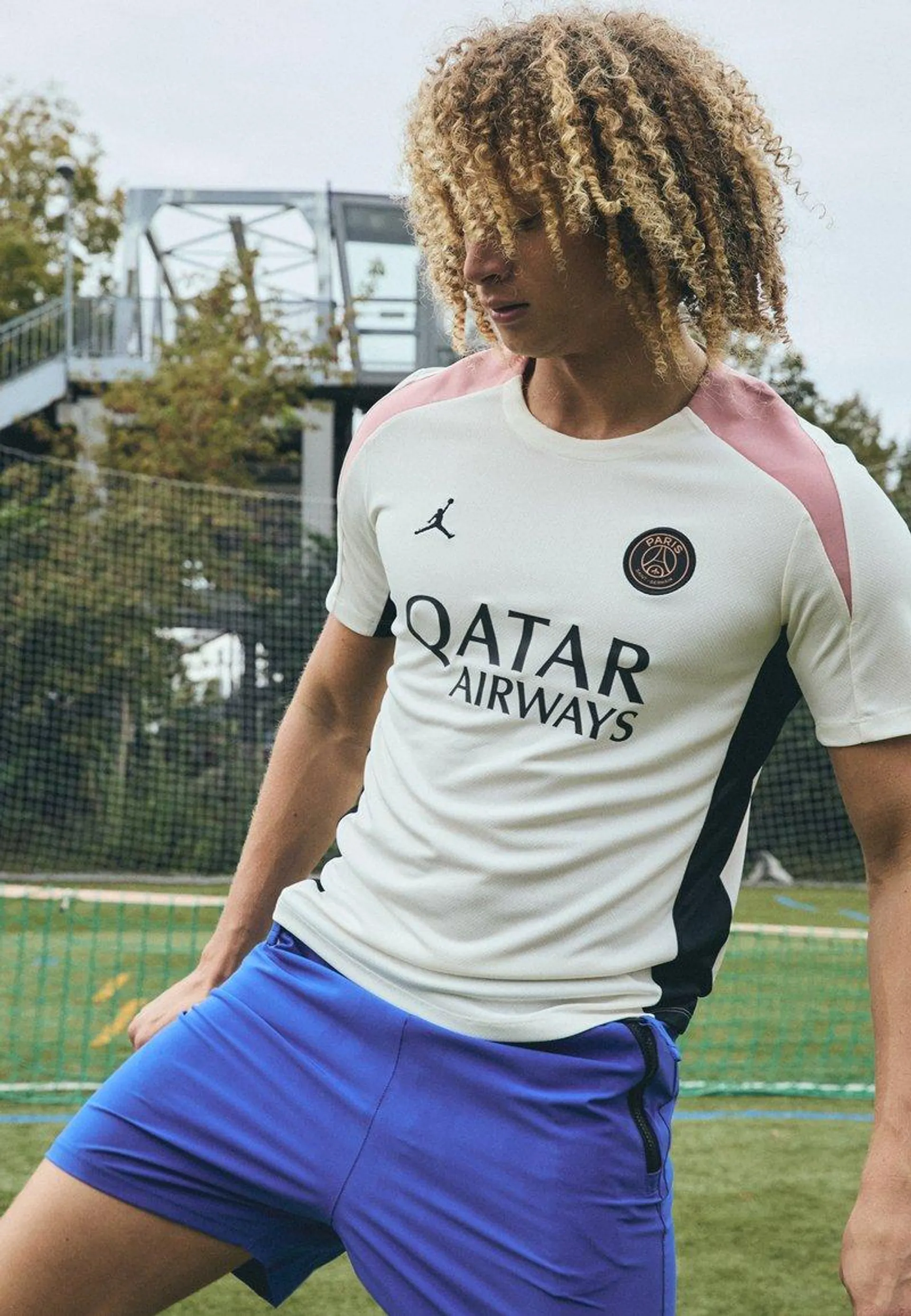 PARIS ST GERMAIN NIKE DF STRIKE SHORT SLEEVES TOP THIRD - T-shirt de sport