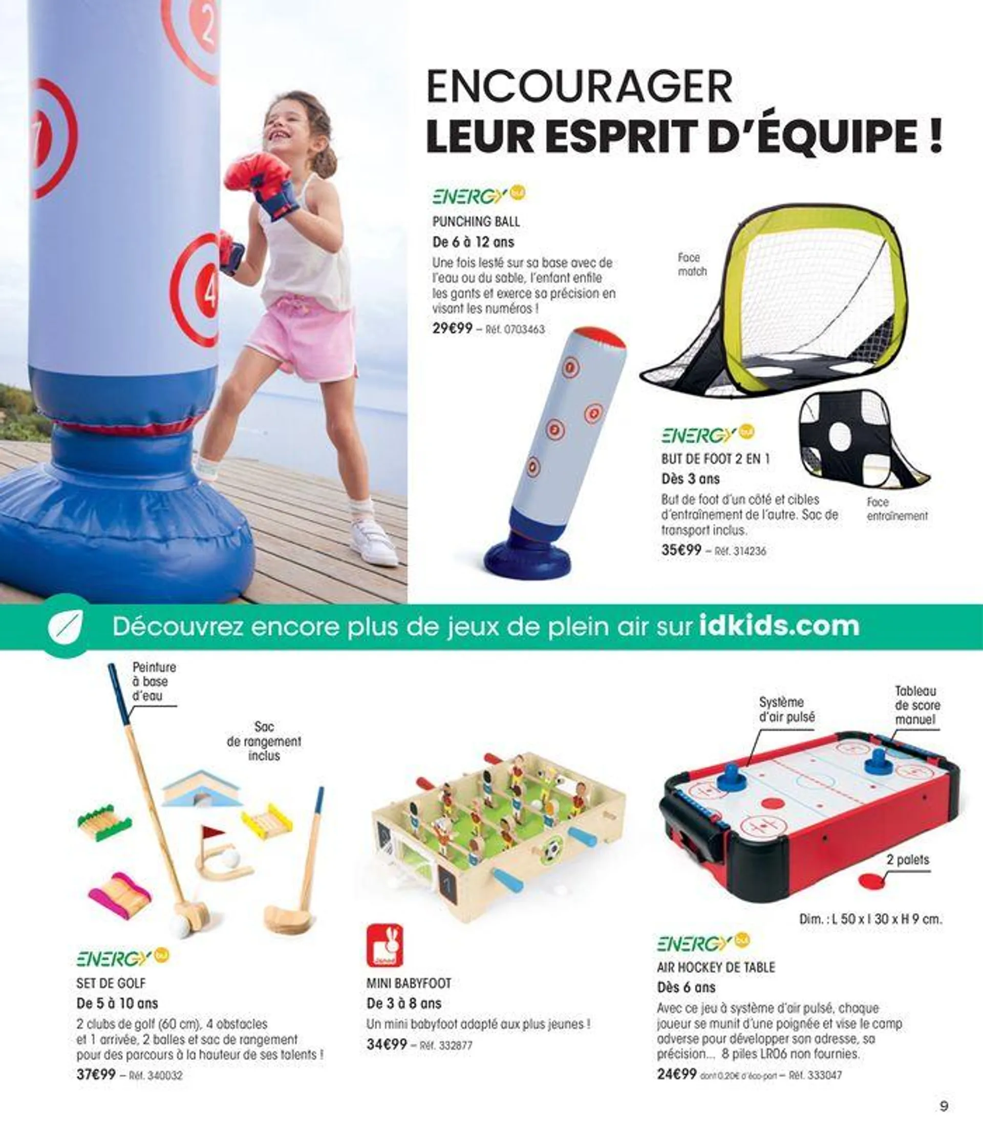 Catalogue printemps-été du 9 avril au 31 août 2024 - Catalogue page 9