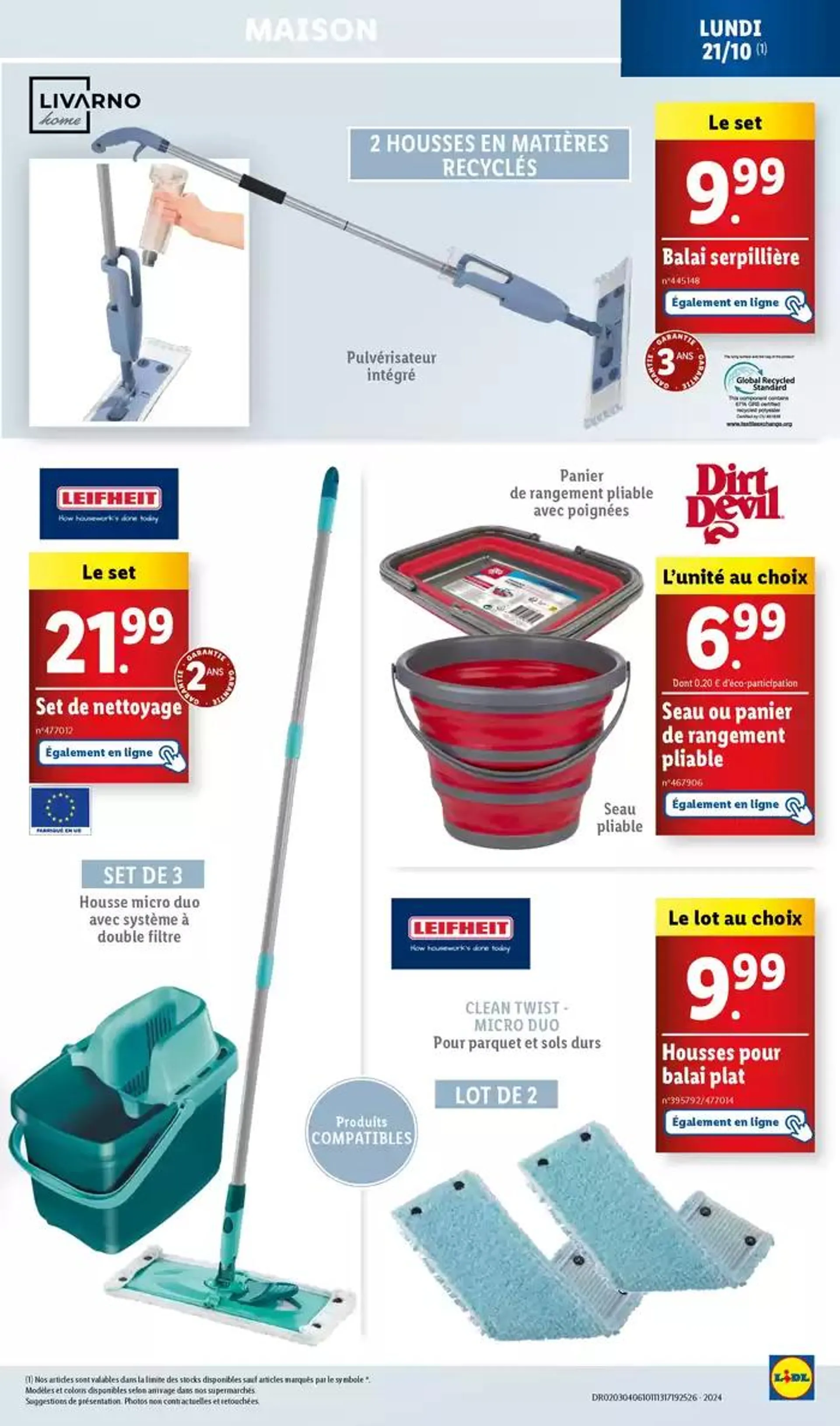 Skiez à prix réduit en profitant des bonnes affaires sur notre marque de sport Crivit du 22 octobre au 24 octobre 2024 - Catalogue page 7