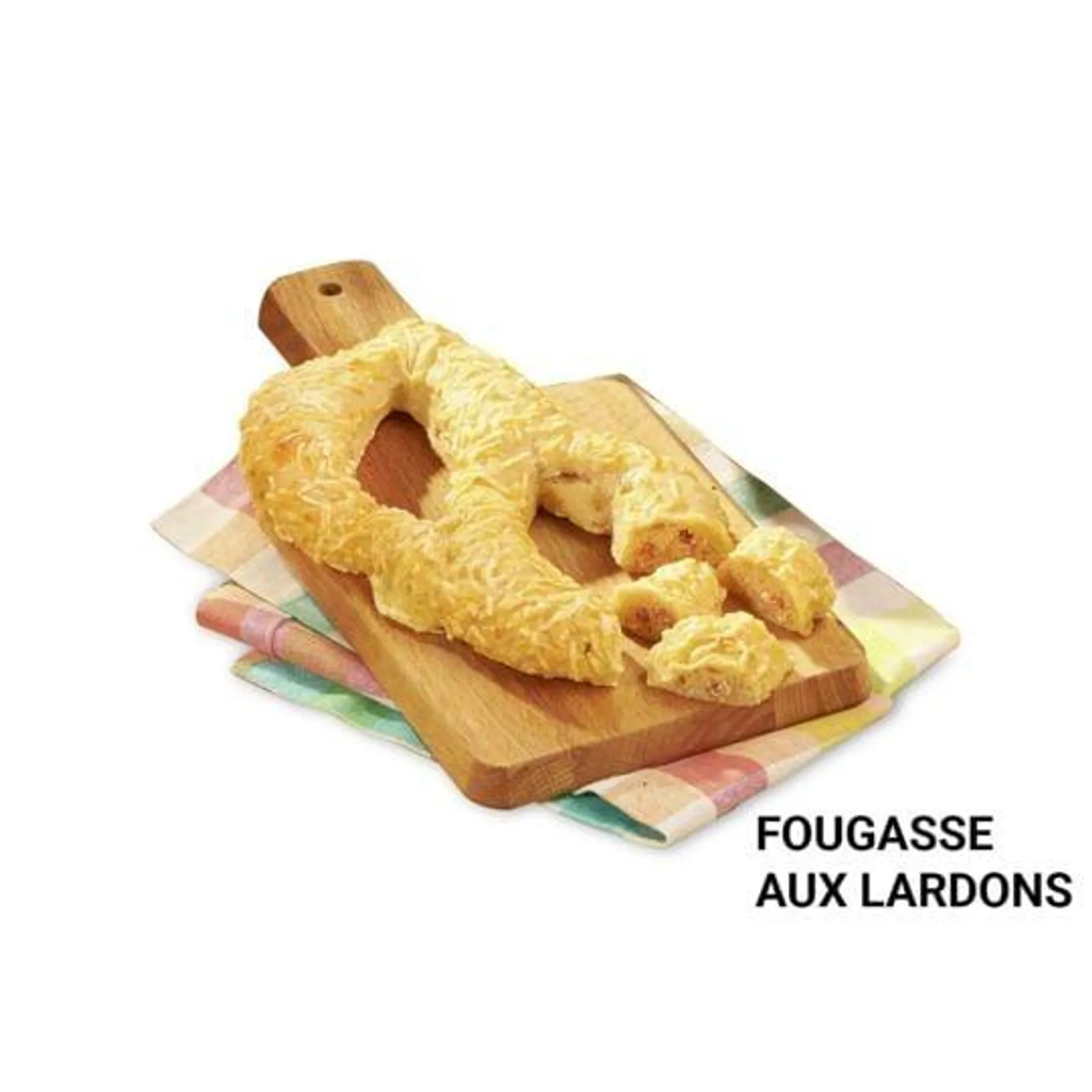 Mini fougasse lardons