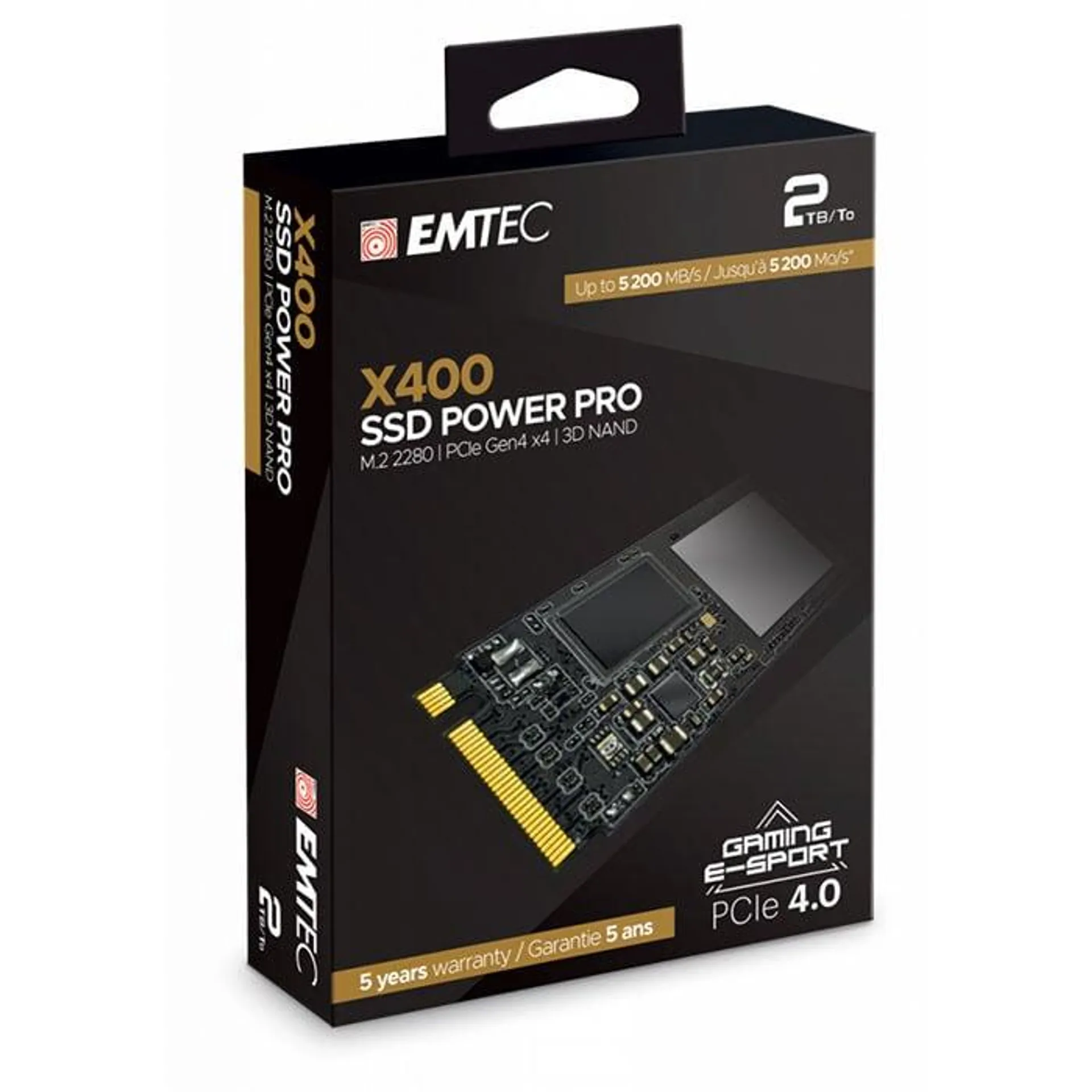 Emtec X400 Power Pro 2To M.2