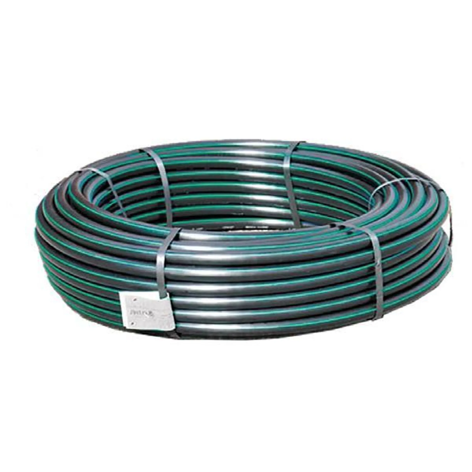 Couronne PEHD bande verte pour fibre optique SDR11 Ø40mm x100m