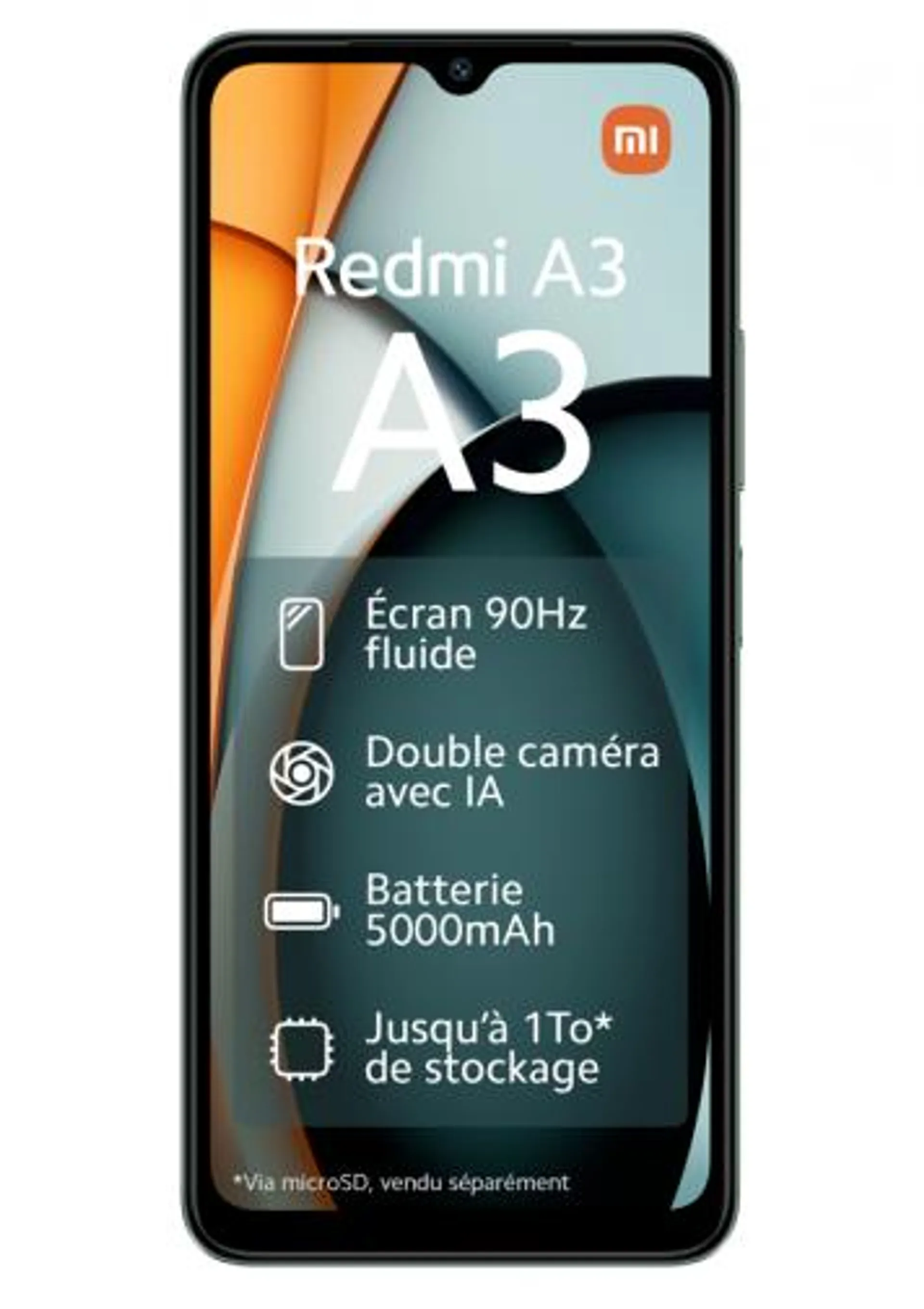 Redmi A3 vert 64Go