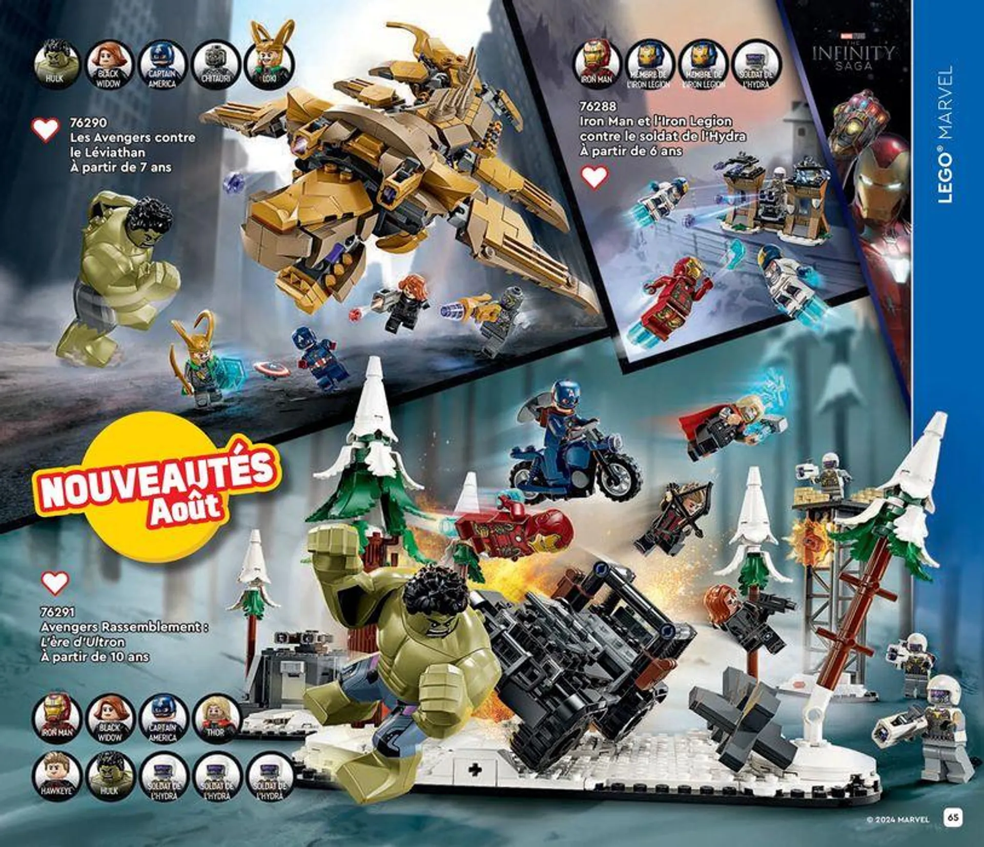 LEGO 2024 du 1 juillet au 31 décembre 2024 - Catalogue page 65