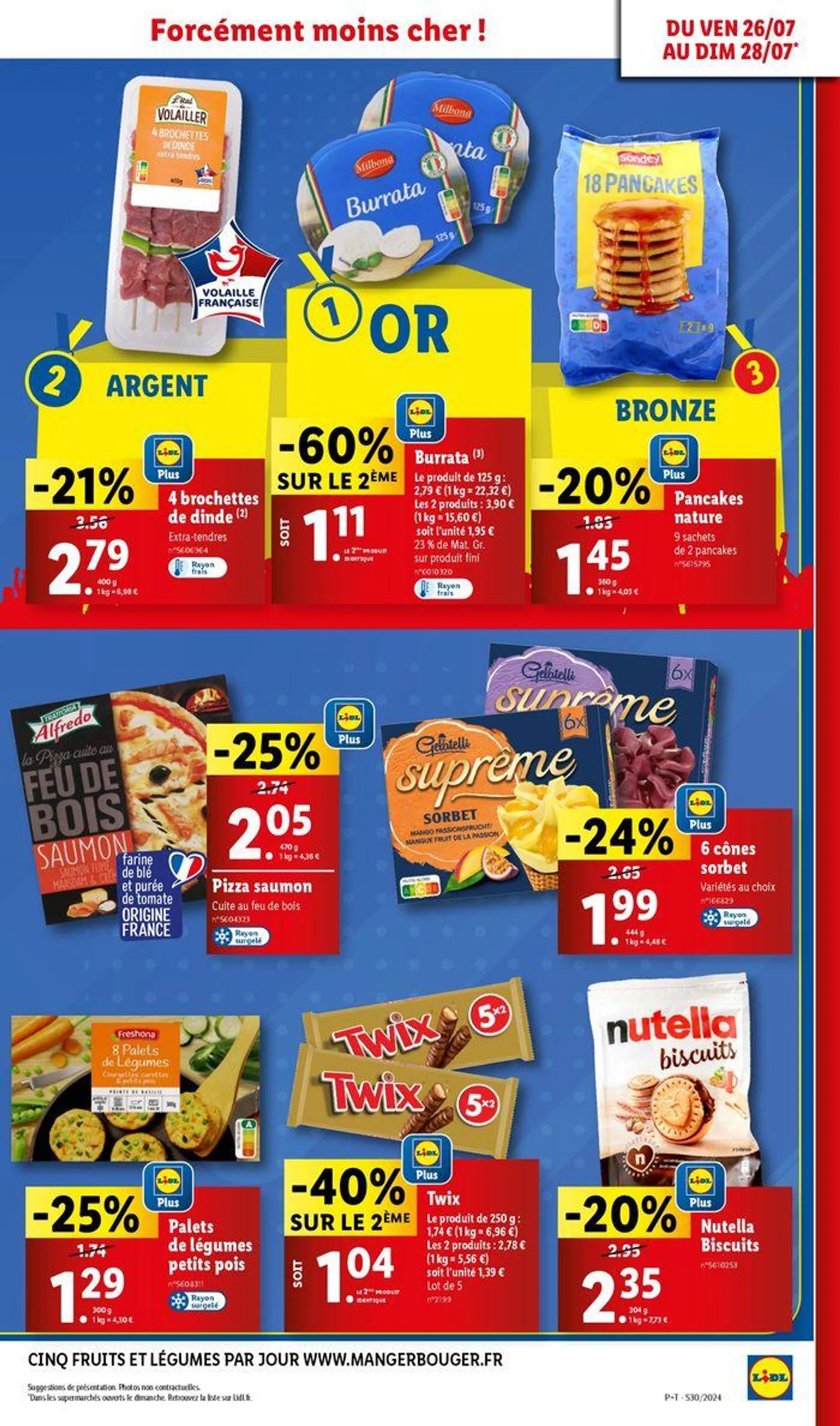 Profitez des journées opportunités pour dénicher vos produits du quotidien à prix Lidl du 24 juillet au 30 juillet 2024 - Catalogue page 41