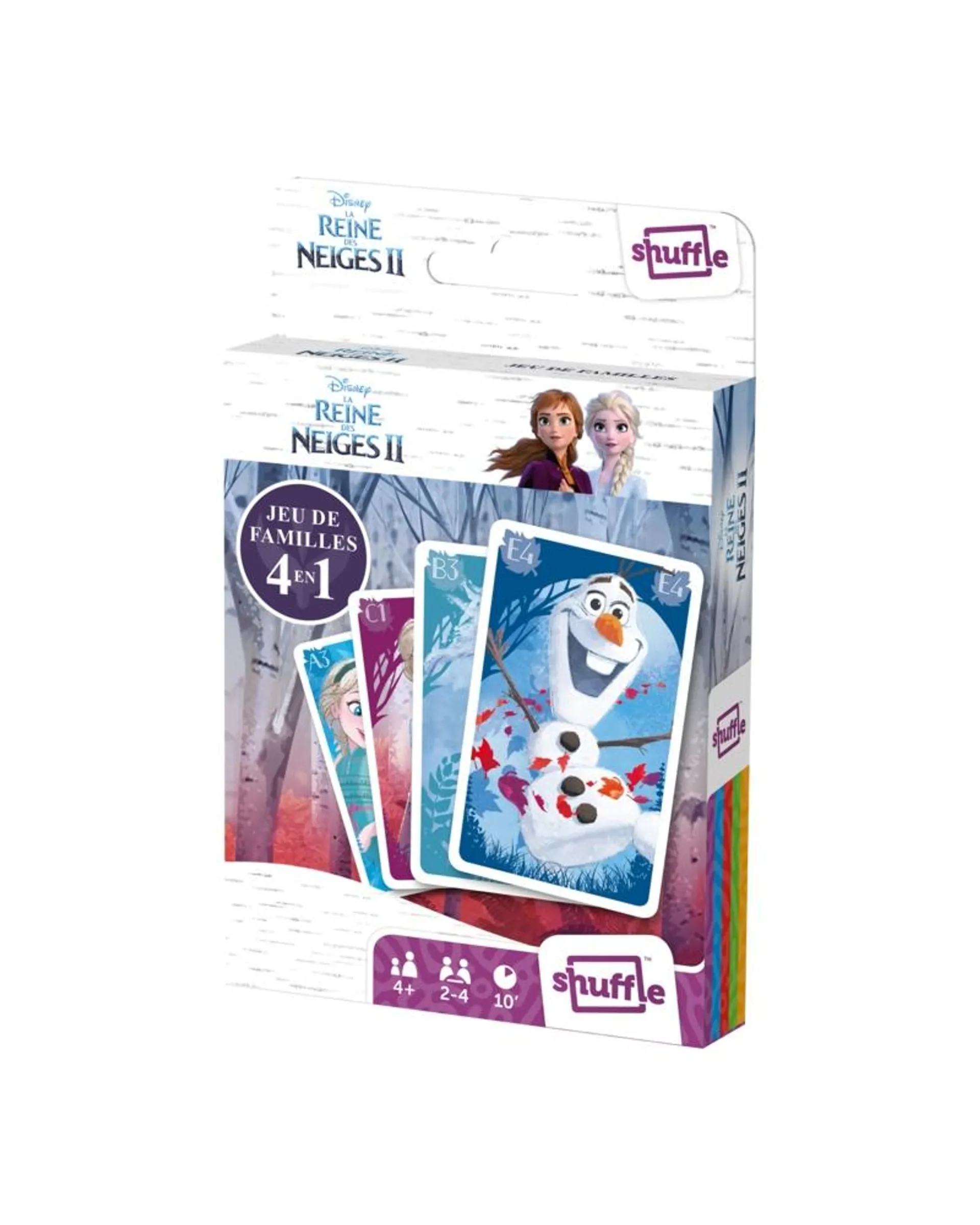 JEU DE FAMILLES REINE DES NEIGES 2