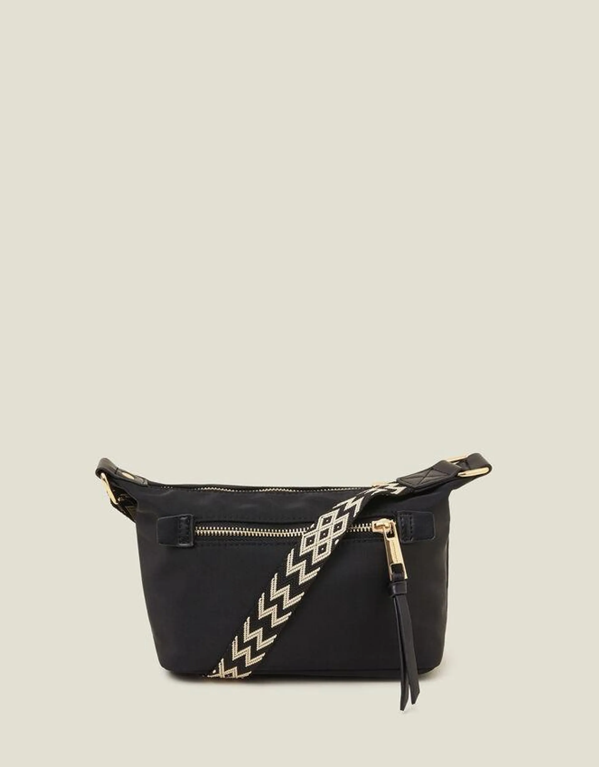 Webbing Strap Cross-Body Bag