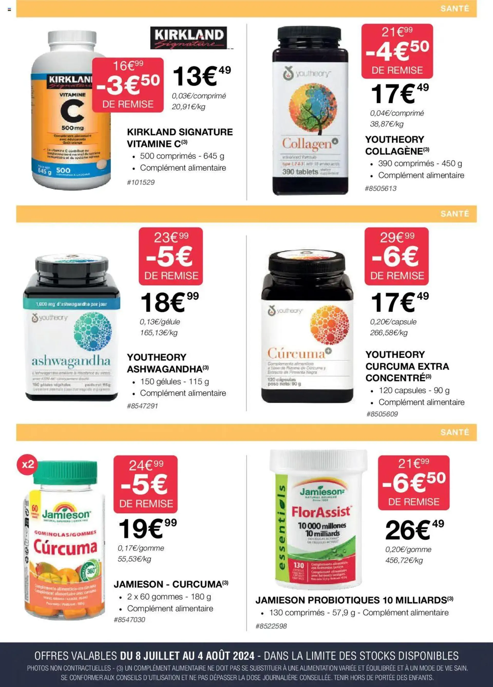 Costco Nos promos du moment du 8 juillet au 4 août 2024 - Catalogue page 17