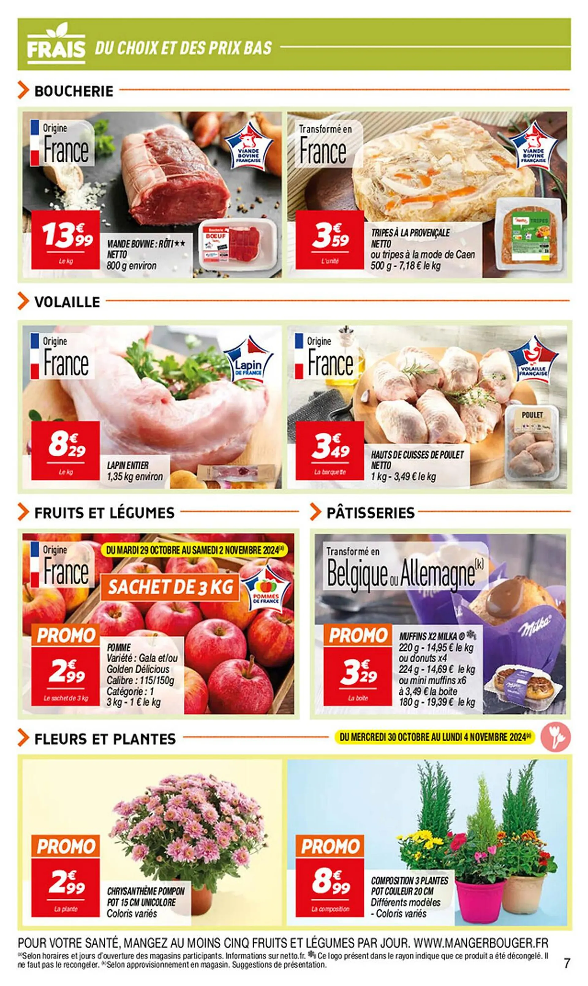 Catalogue Netto du 29 octobre au 4 novembre 2024 - Catalogue page 7