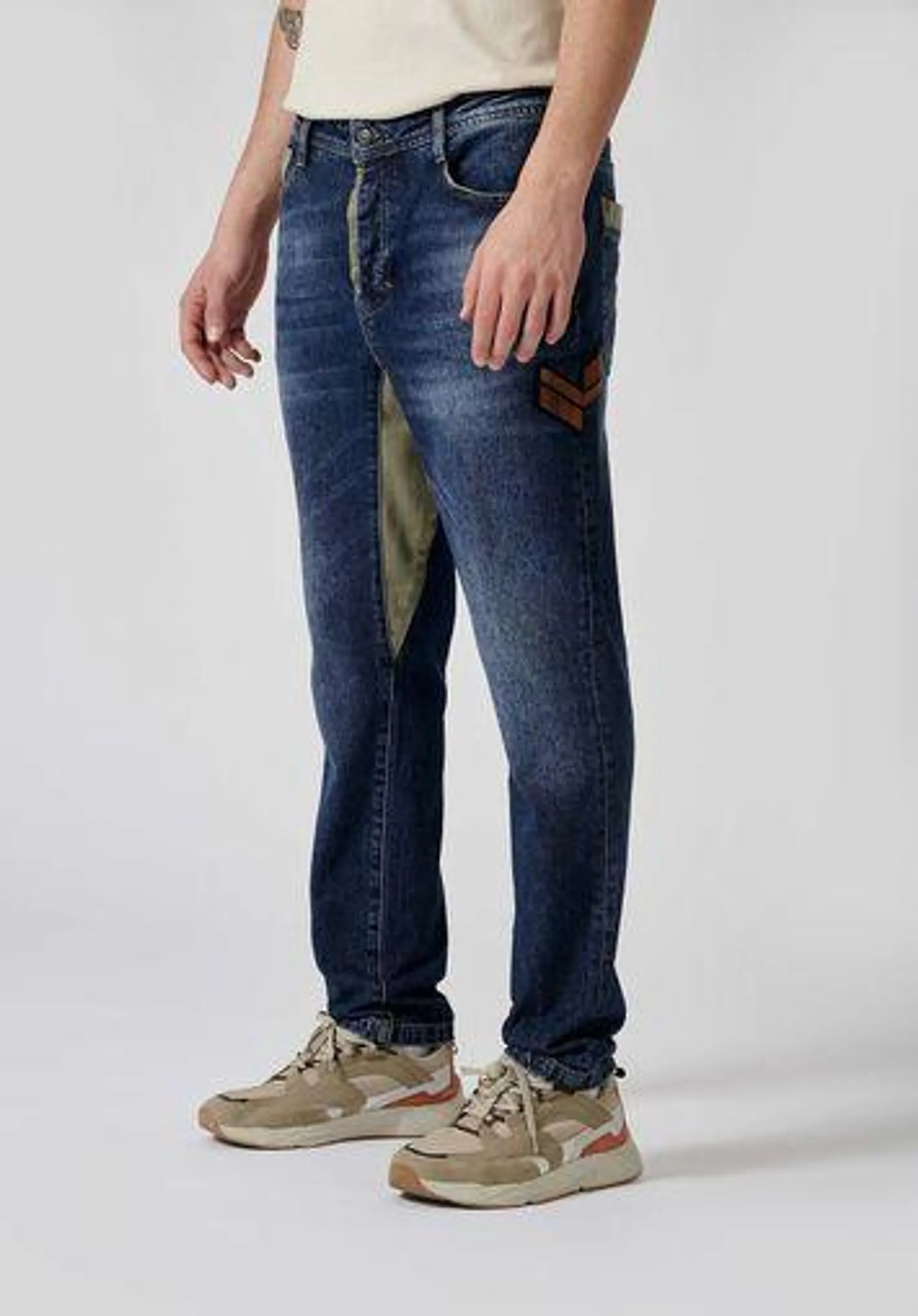 Jean slim bleu Homme