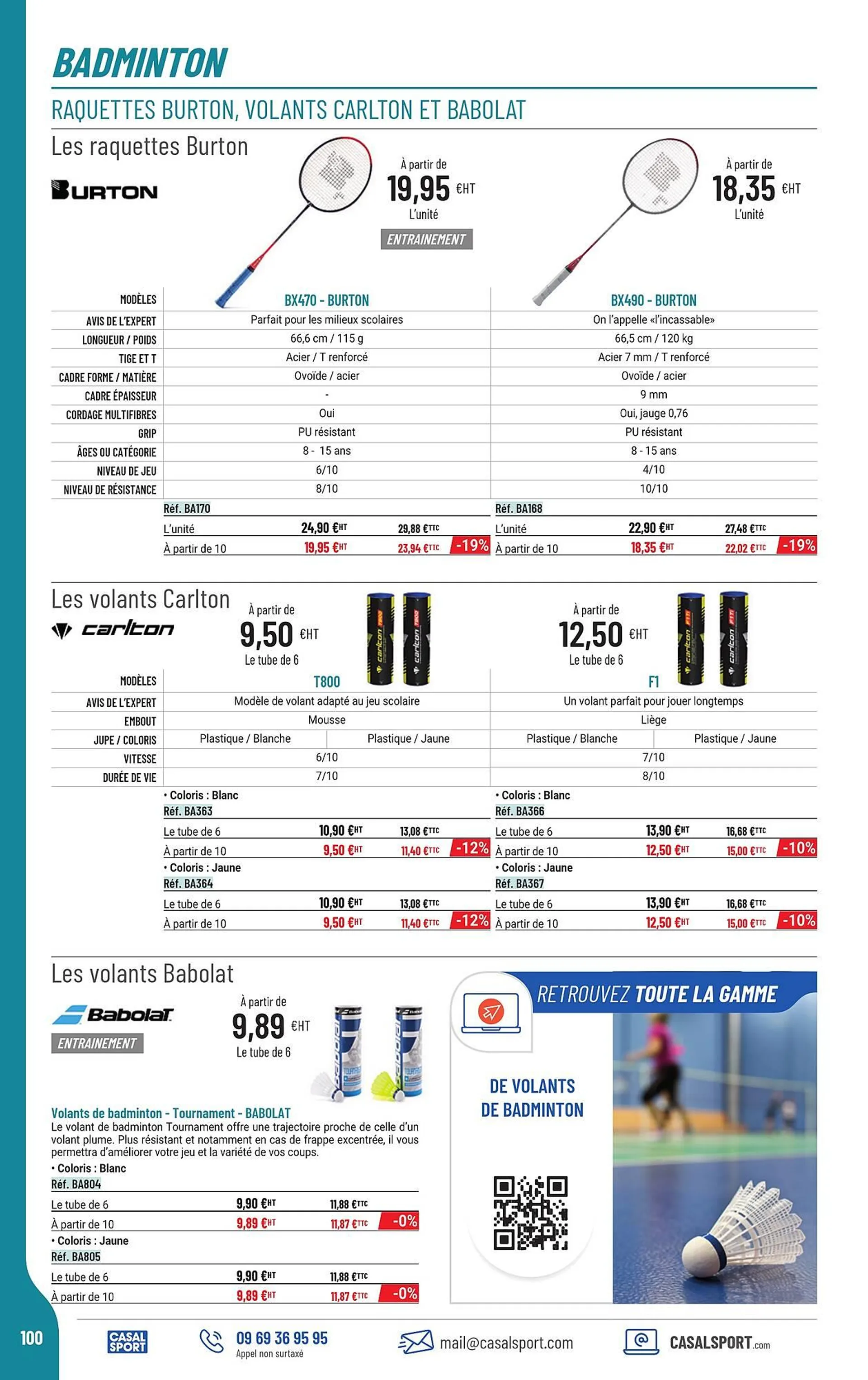 Catalogue Casal Sport du 1 février au 28 décembre 2024 - Catalogue page 60