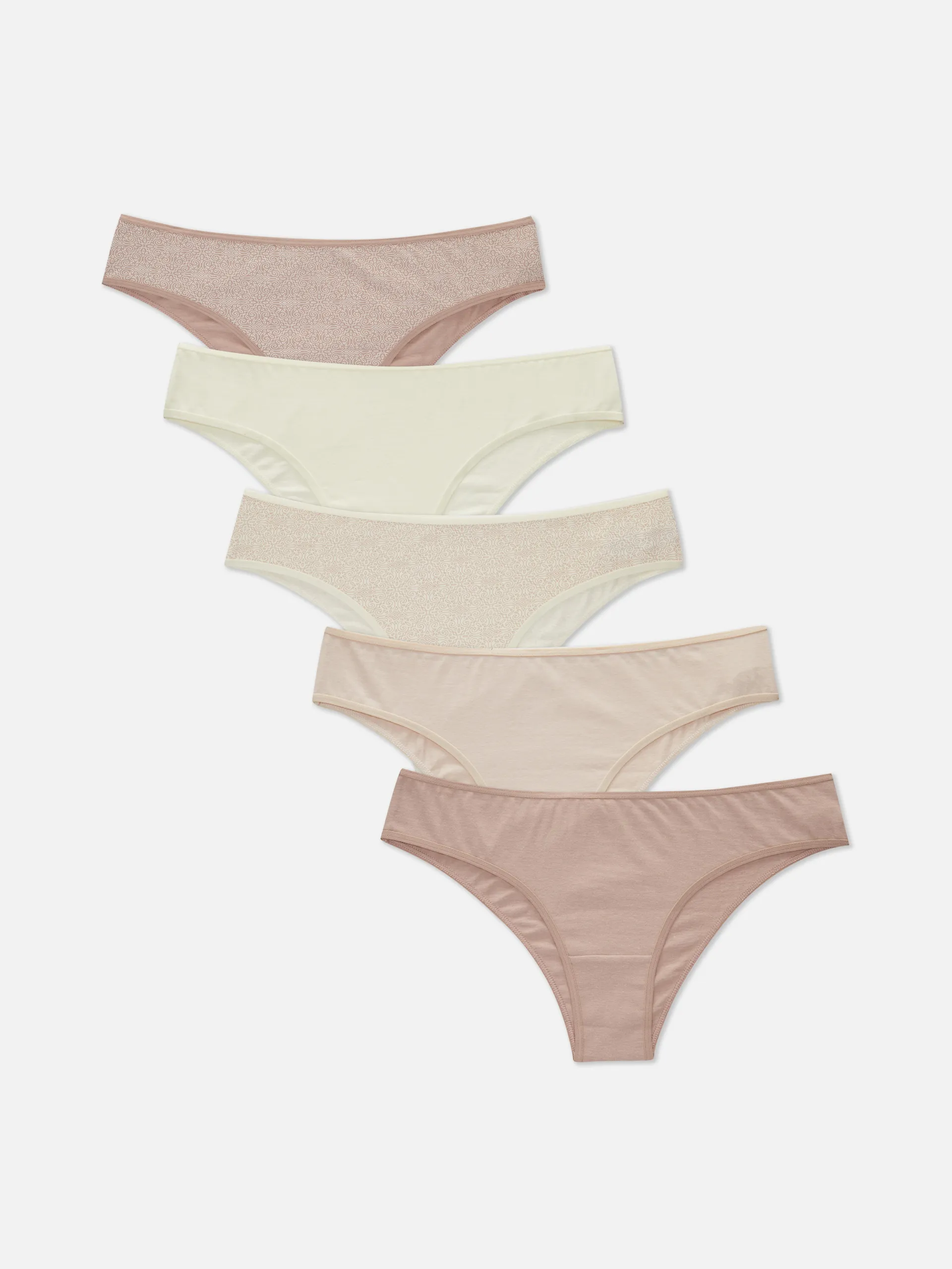 Lot de 5 culottes brésiliennes pour tous les jours