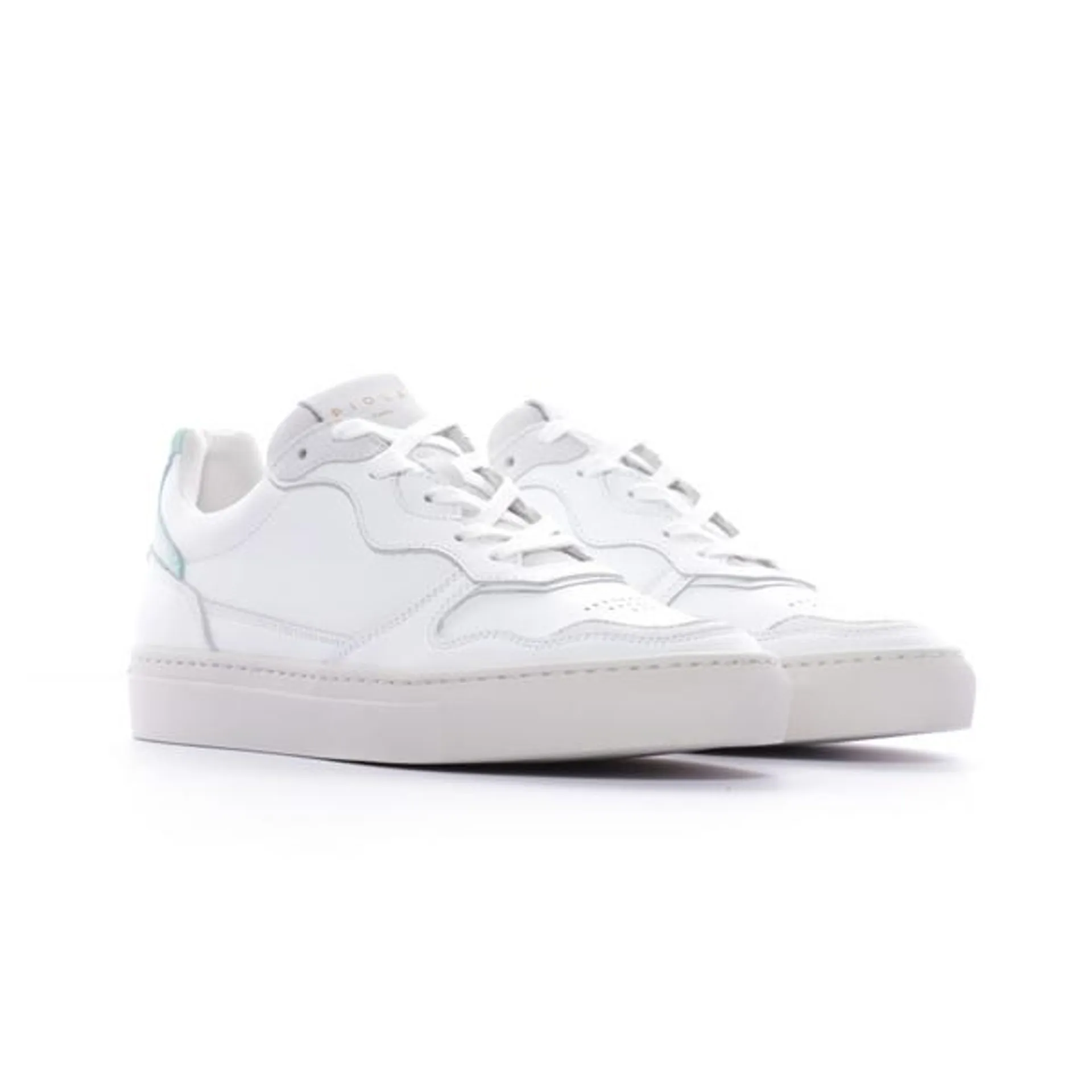 Sneakers Basses Cuir Piola Inti - Blanc