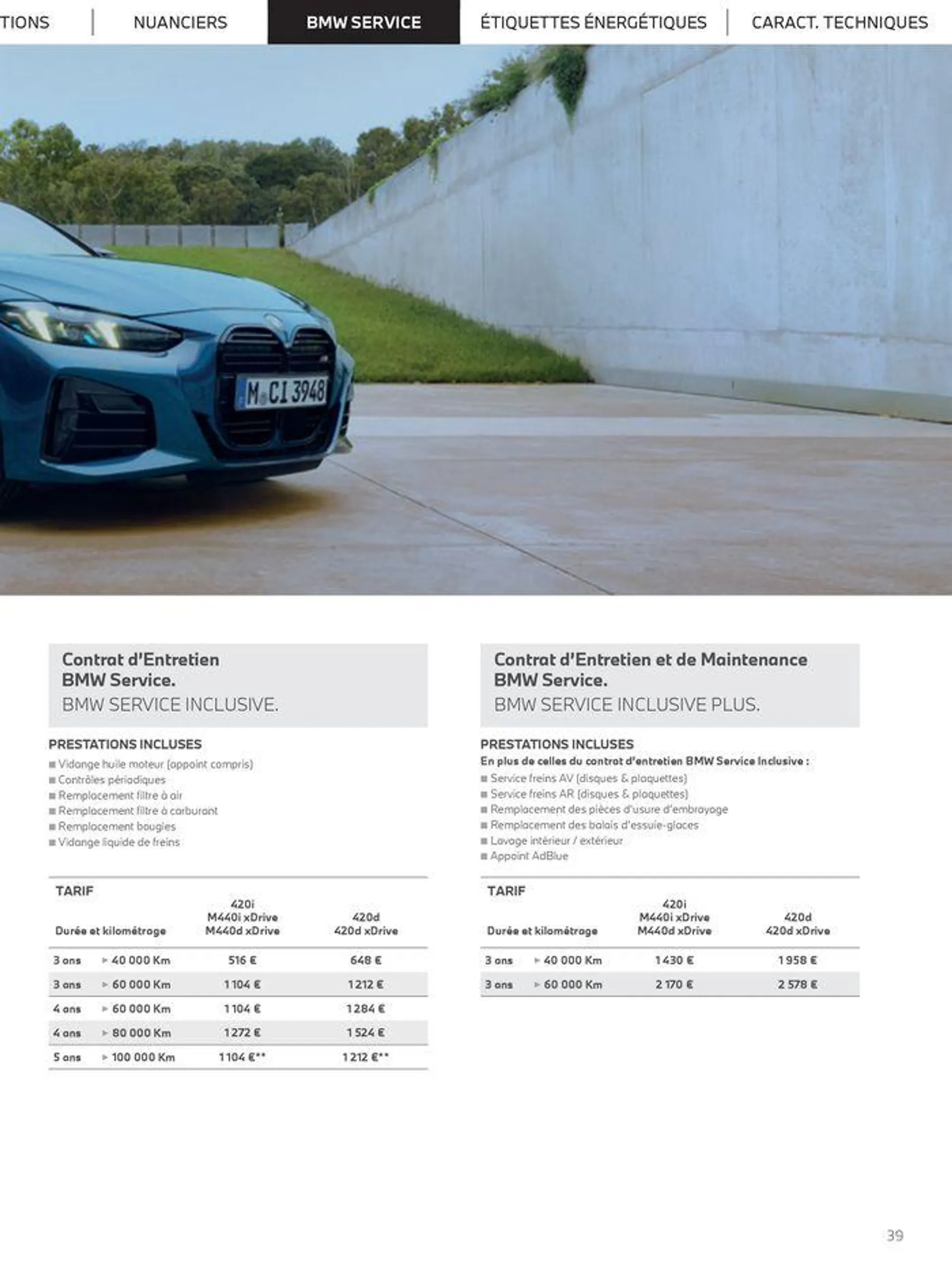 THE NEW 4 COUPÉ CABRIOLET du 26 juin au 31 janvier 2025 - Catalogue page 39