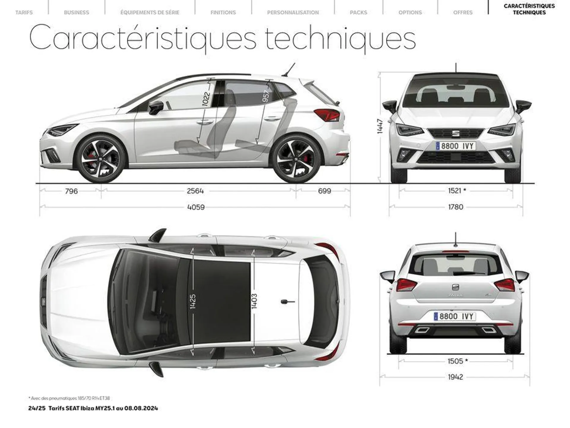 SEAT Ibiza du 14 août au 14 août 2025 - Catalogue page 24