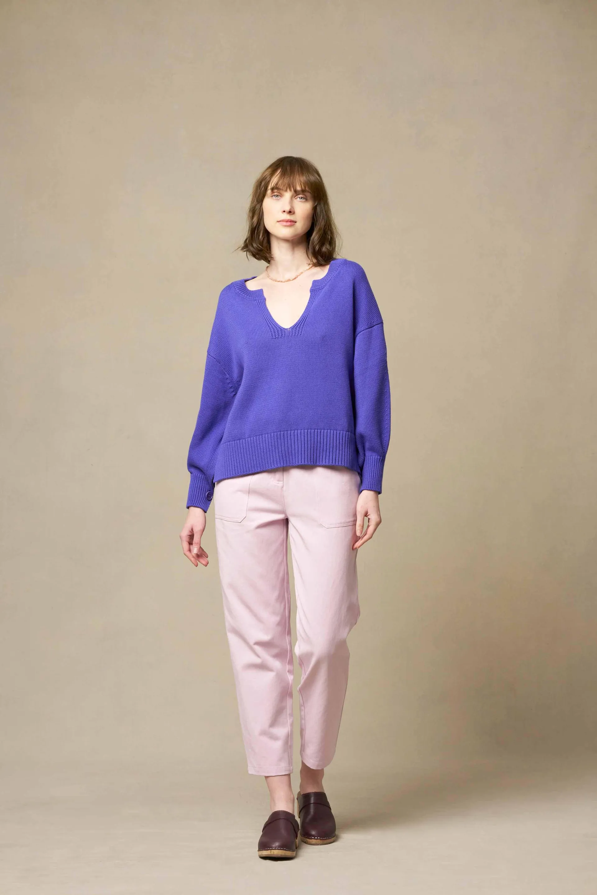 LUCHO SWEATER - ULTRAVIOLET