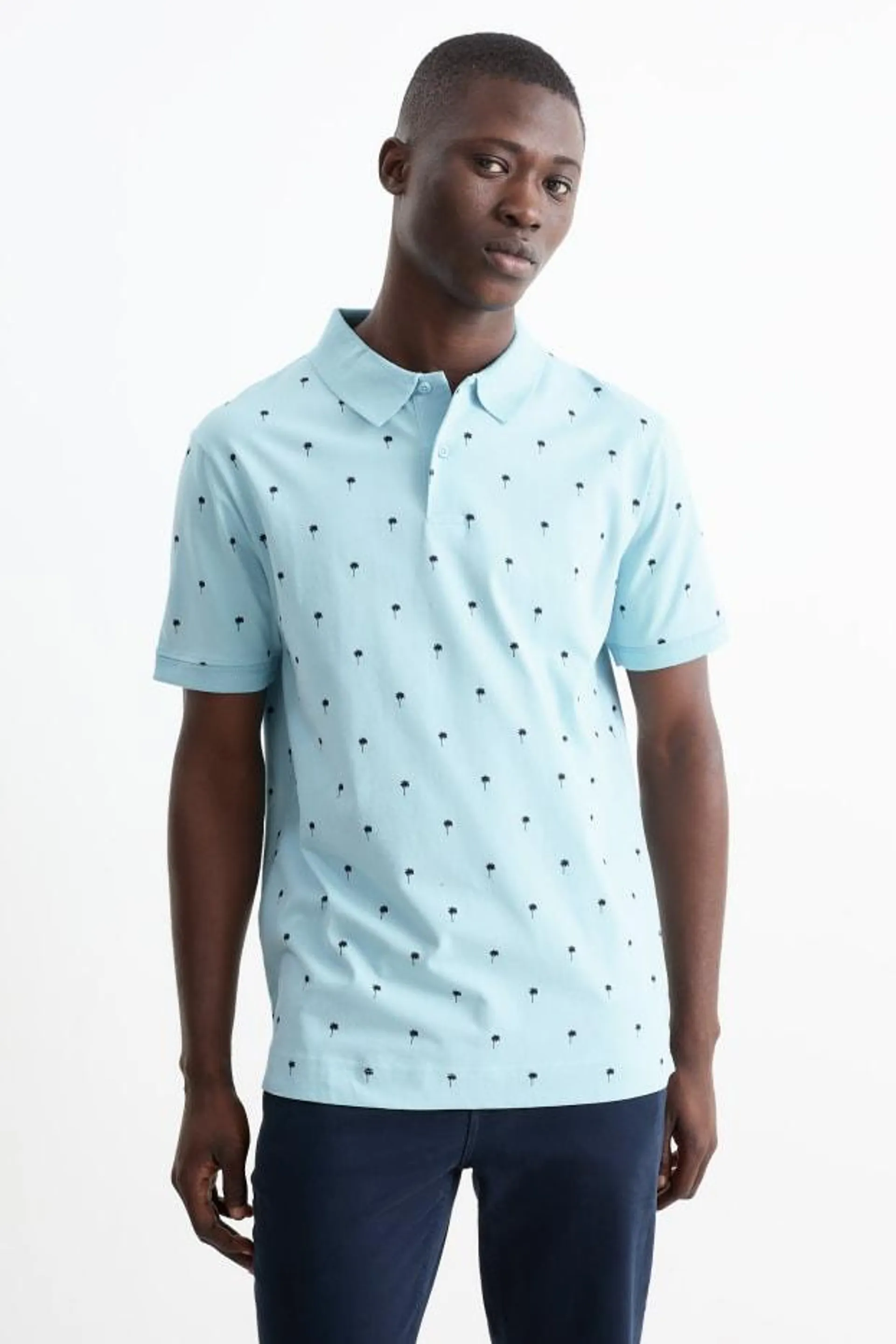 Polo shirt - patterned