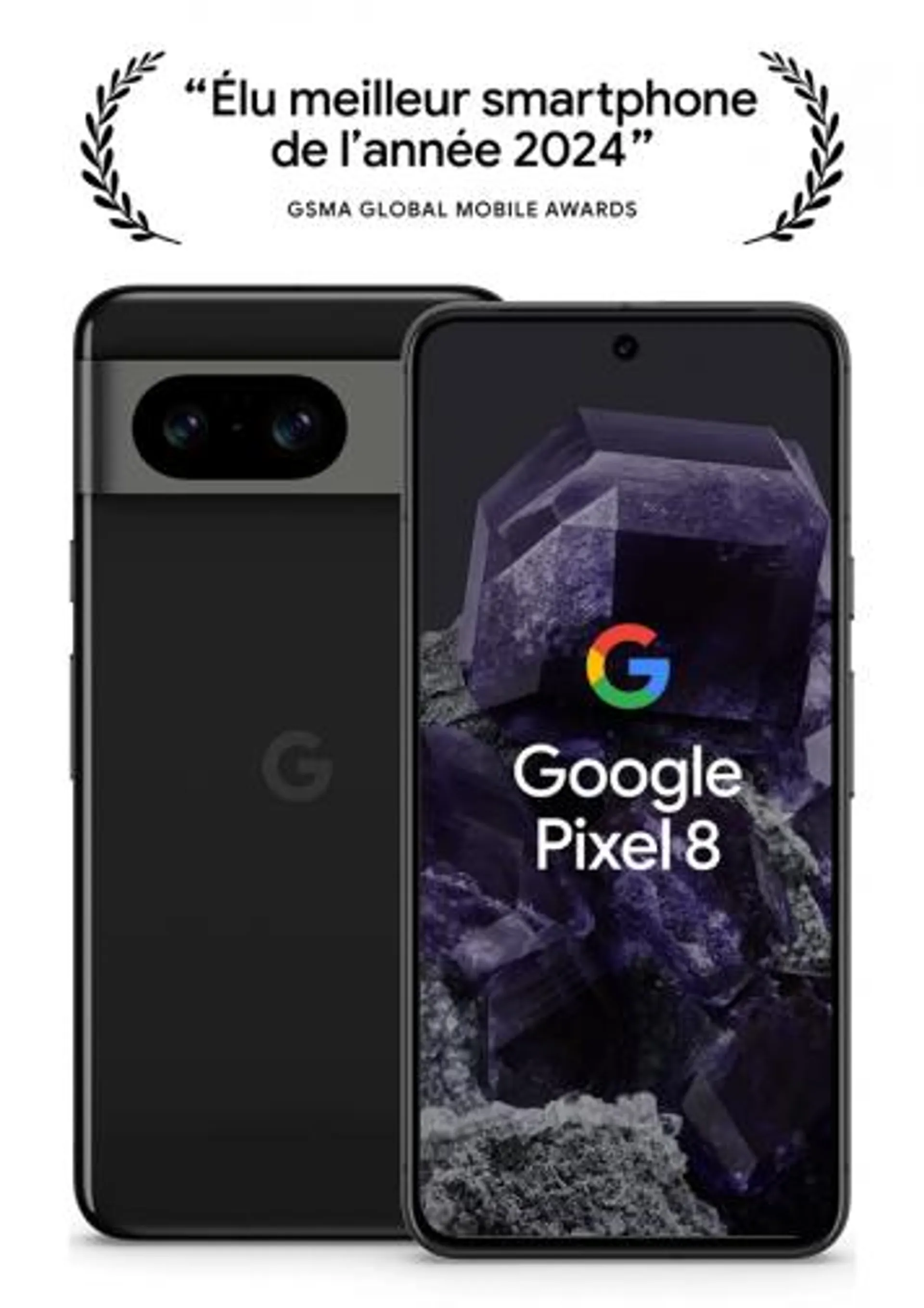 Pixel 8 Noir 128Go avec Gemini