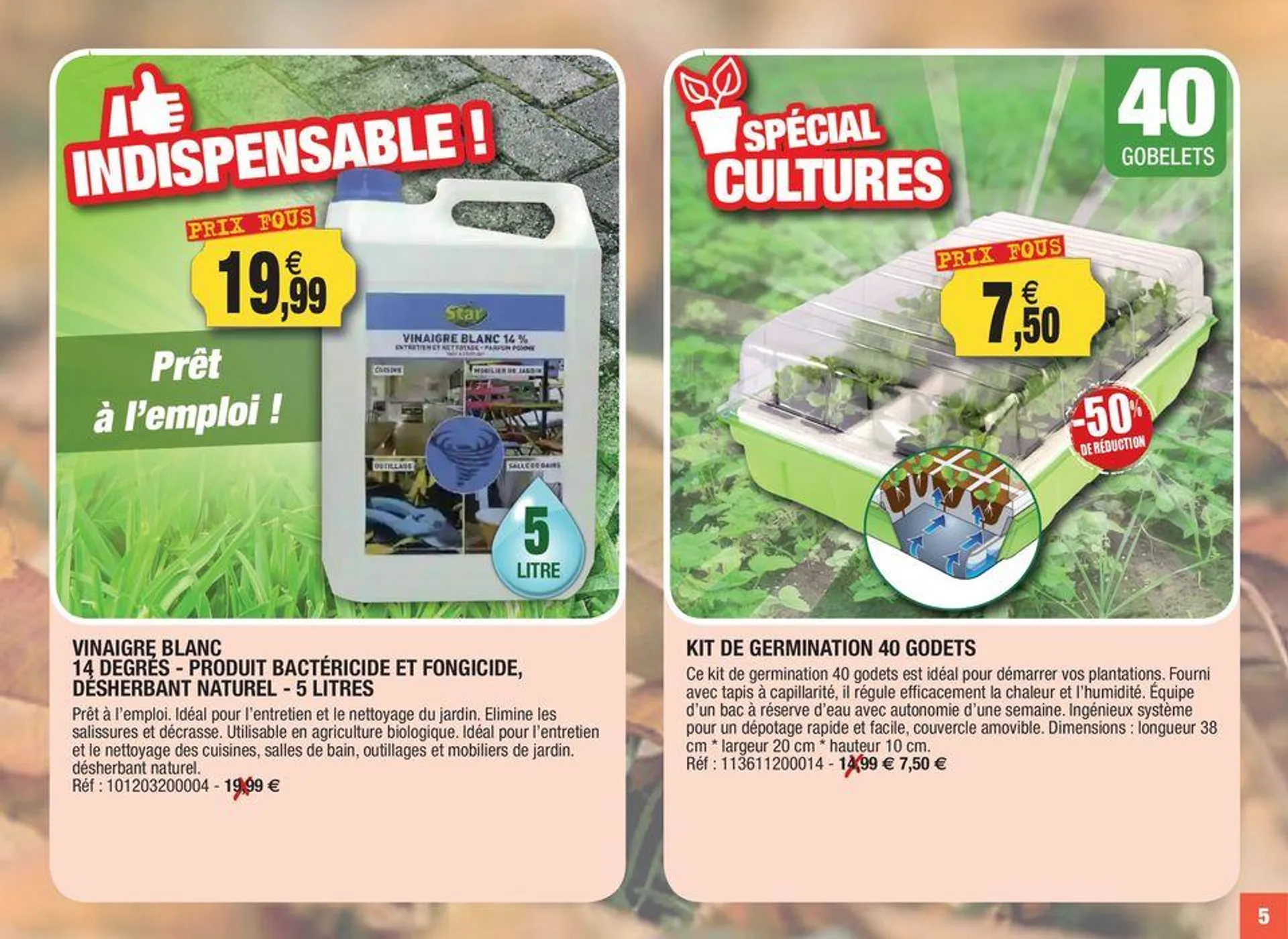 Votre nouveau catalogue est arrivé ! du 24 septembre au 30 novembre 2024 - Catalogue page 5