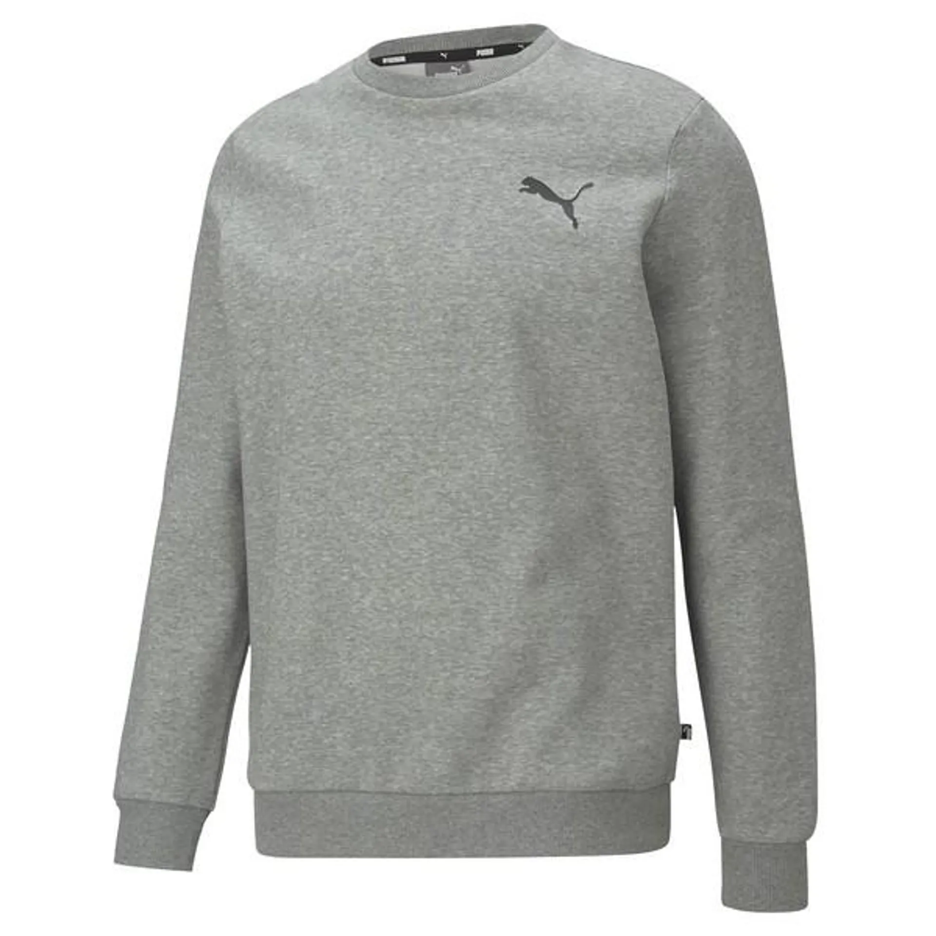 Sweat Ess Small Logo Crew - Gris Med