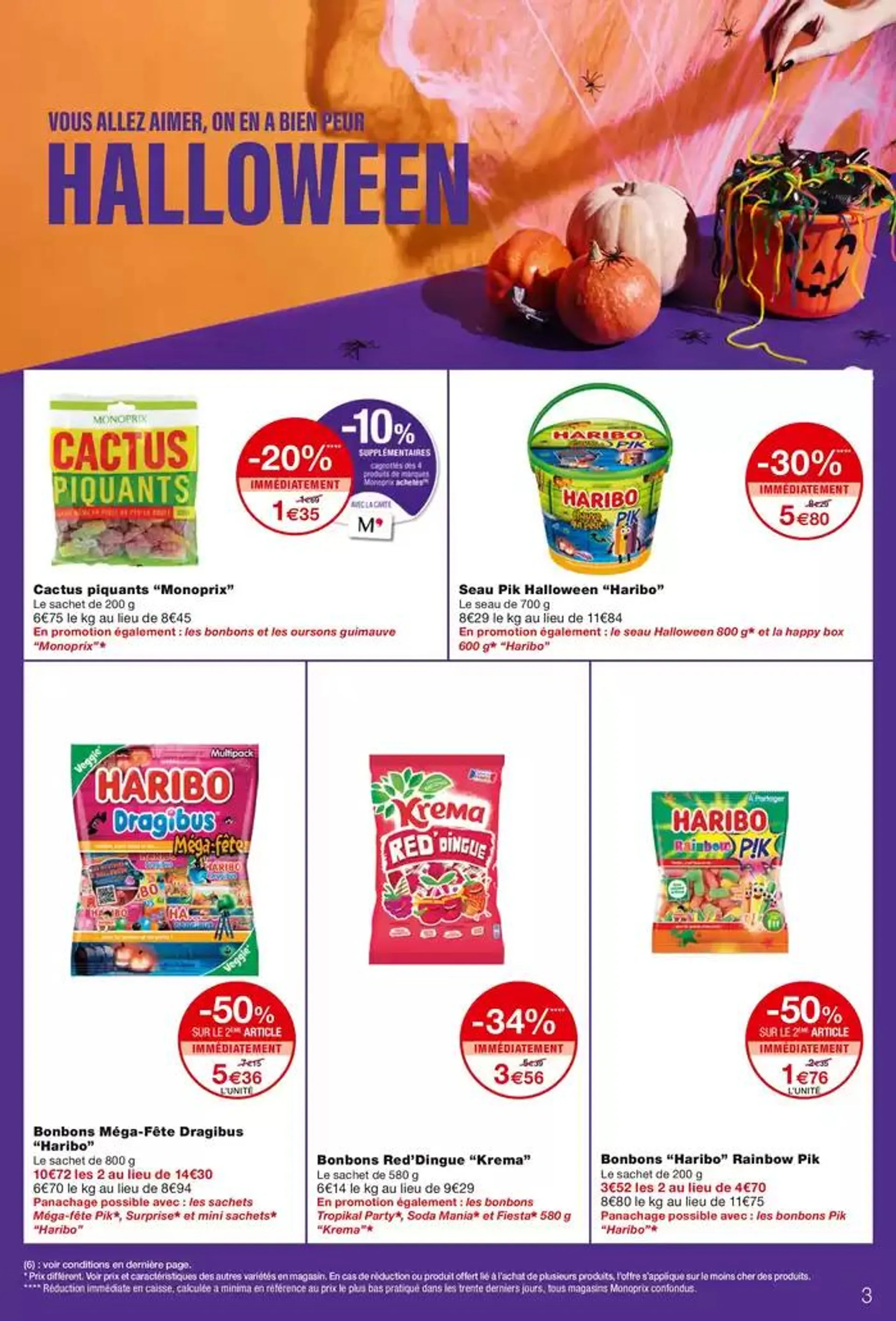 Vous allez aimer, on en a bien peur HALLOWEEN du 23 octobre au 3 novembre 2024 - Catalogue page 3