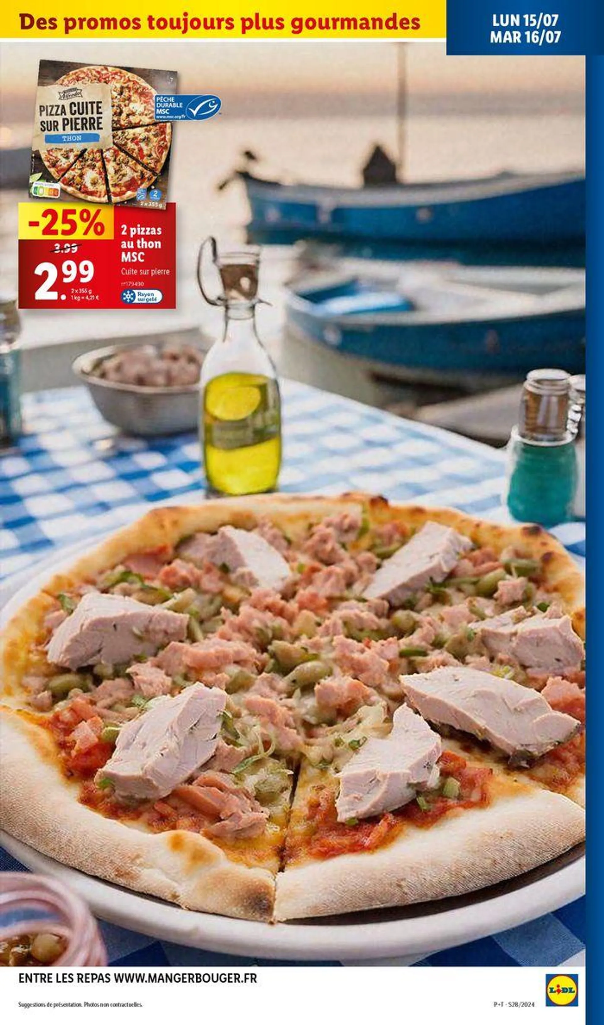 Profiez des petits prix pour des méga économies chez Lidl ! du 10 juillet au 16 juillet 2024 - Catalogue page 43