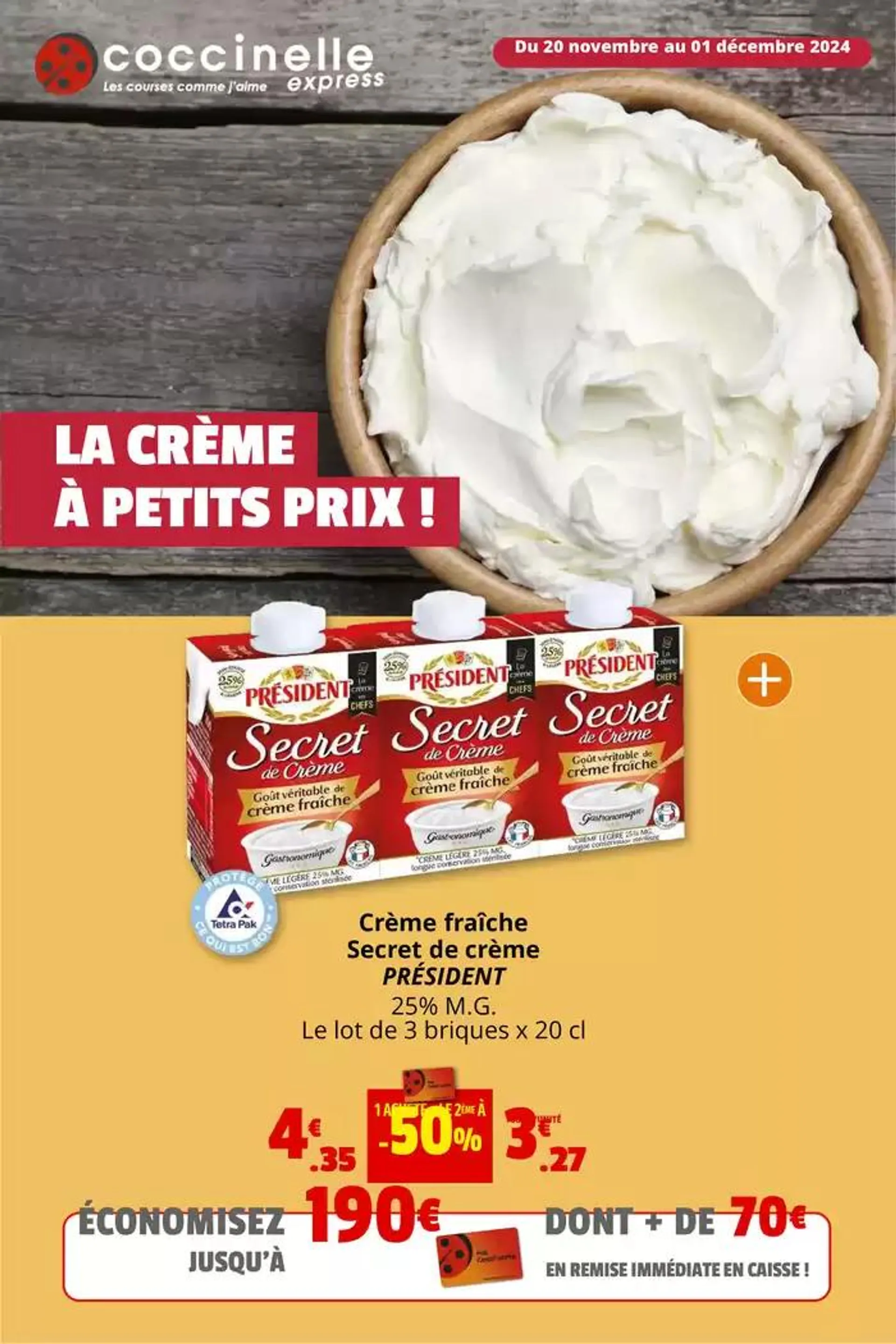 LA CRÈME À PETITS PRIX ! - 1