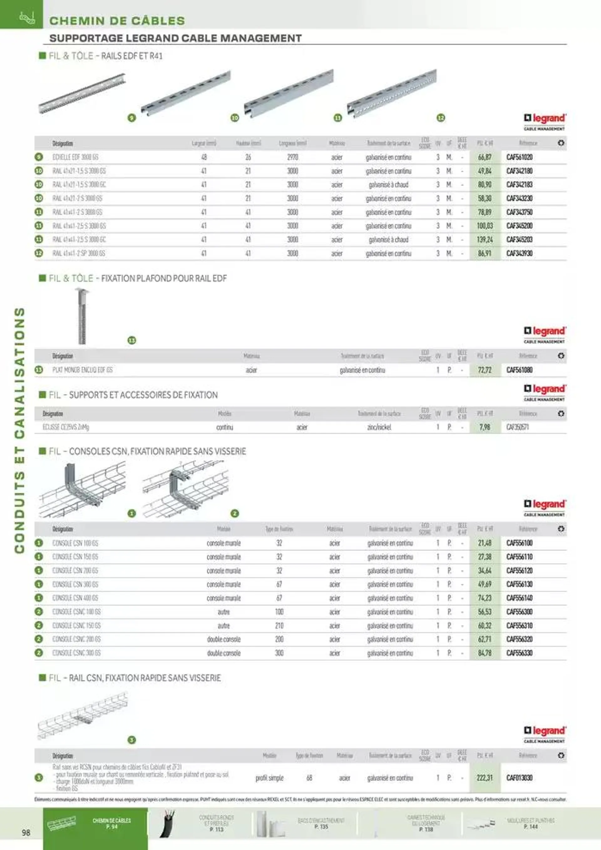 Conduits & Canalisations du 31 octobre au 31 décembre 2024 - Catalogue page 6