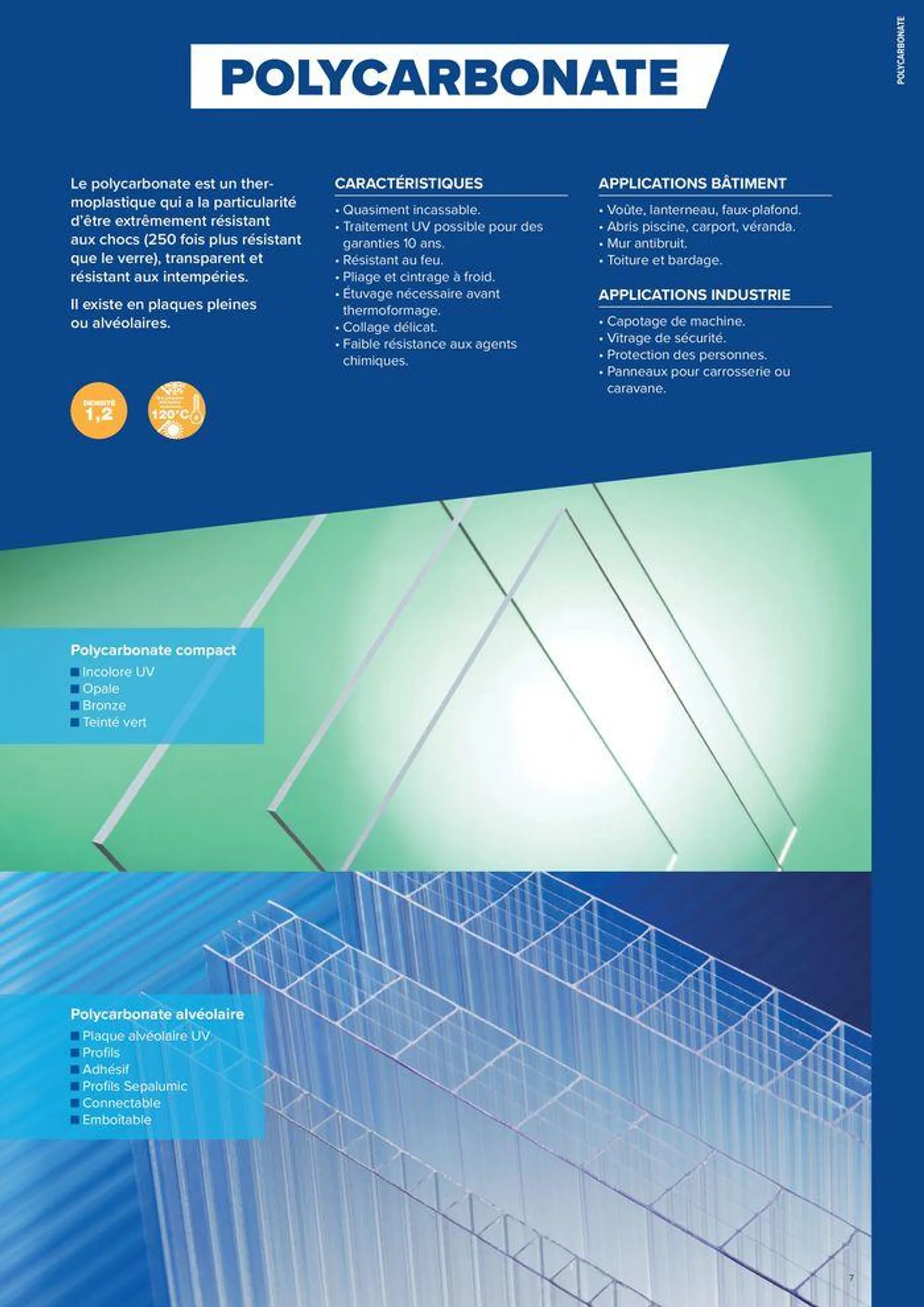 PLASTIQUES INDUSTRIELS du 13 mars au 31 décembre 2024 - Catalogue page 7