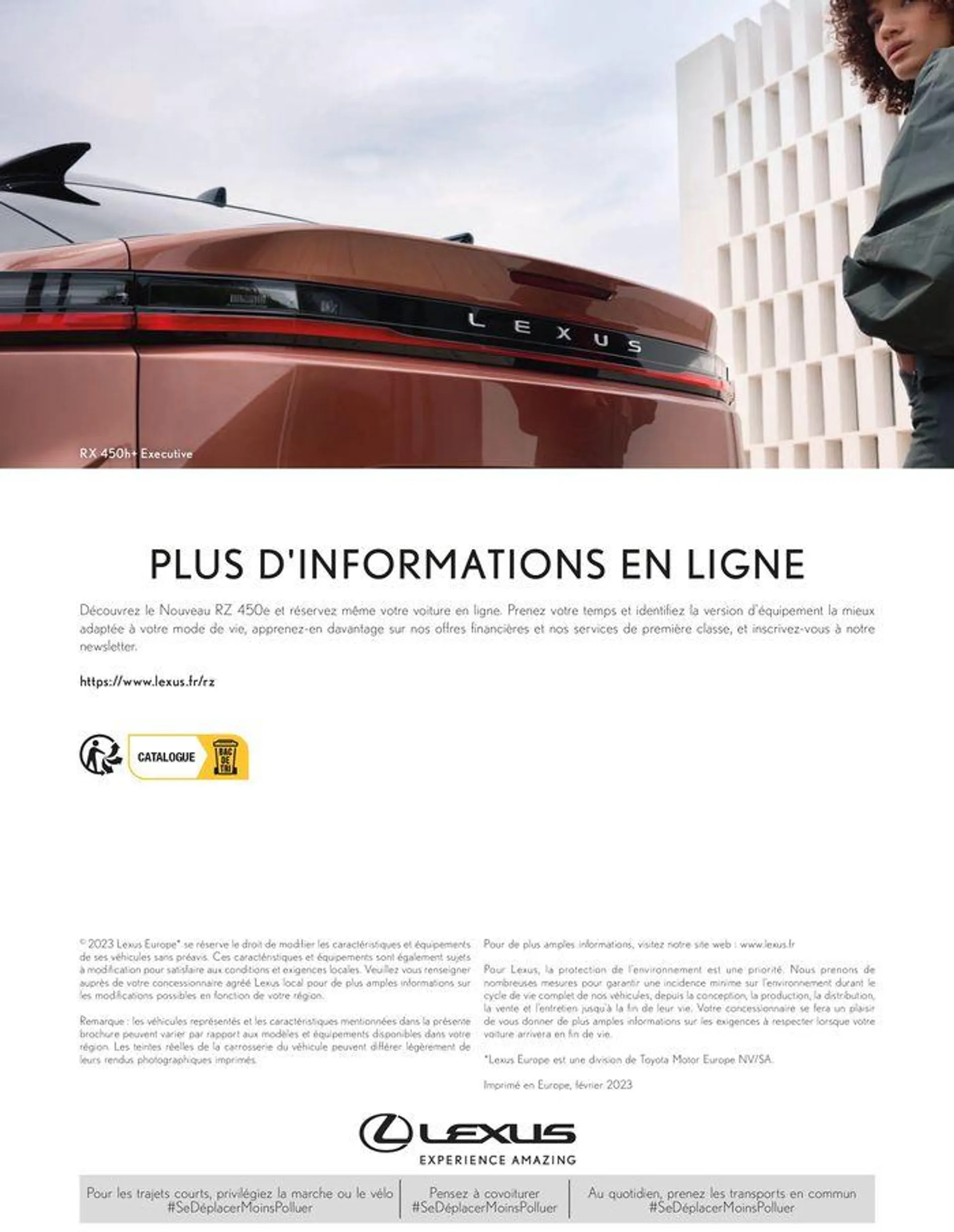 Lexus NOUVEAU RZ du 24 juin au 28 février 2025 - Catalogue page 56