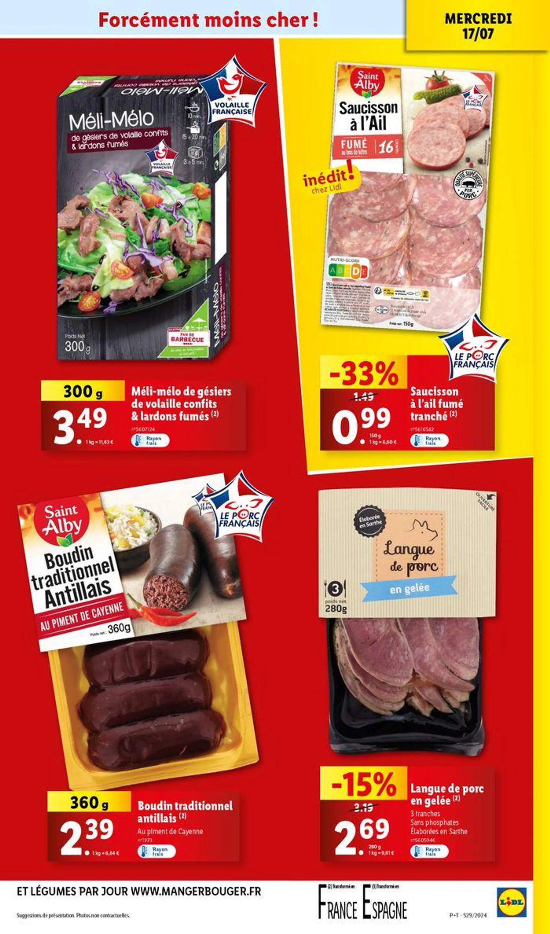 Faites le plein de courses et profitez des petits prix Lidl sur vos articles du quotidien  - 13