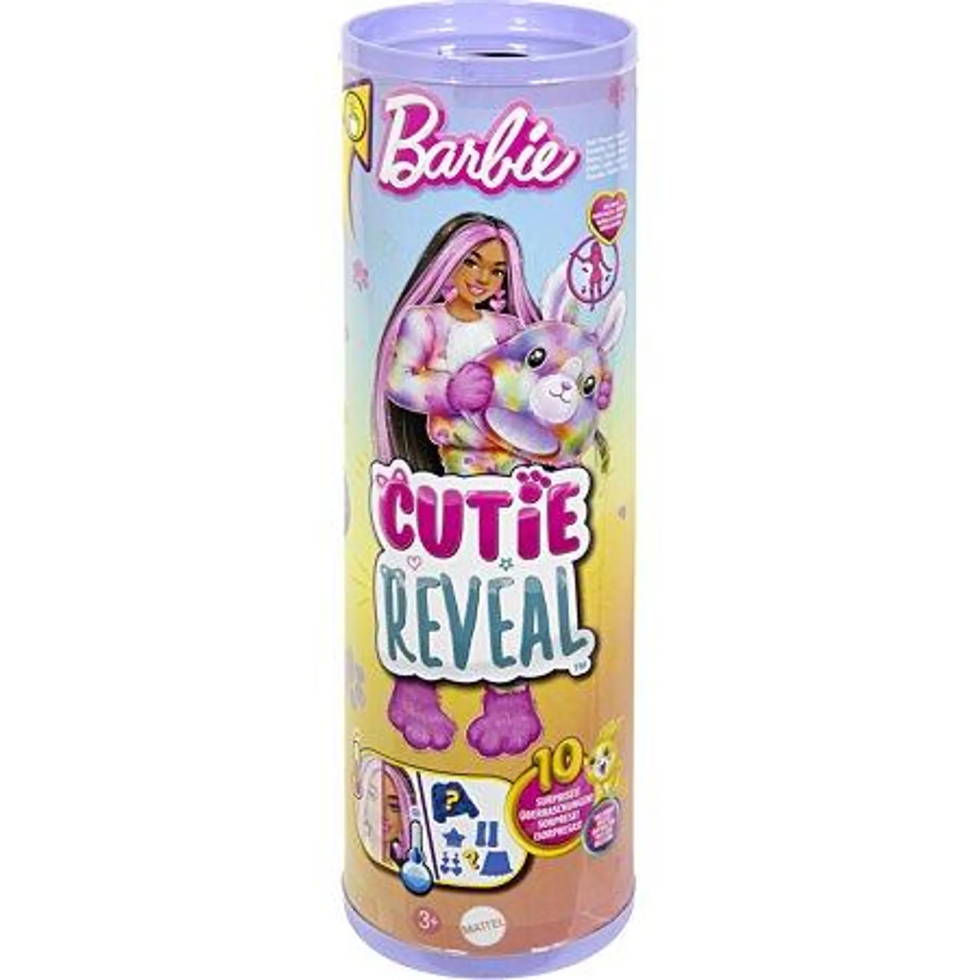 Barbie Cutie Reveal - Poupée Lapin Rêve Coloré